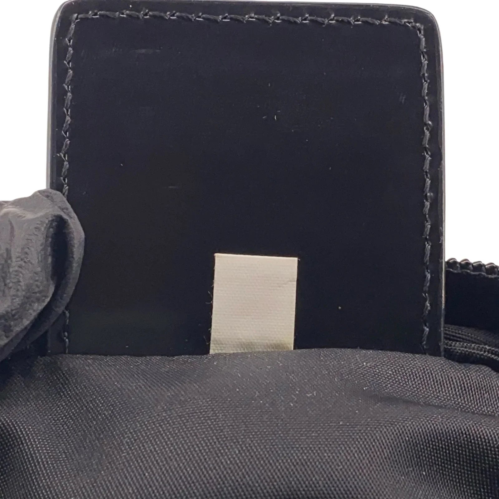 Prada Black Nylon Crossbody Messenger Black Bag - Lost Designer