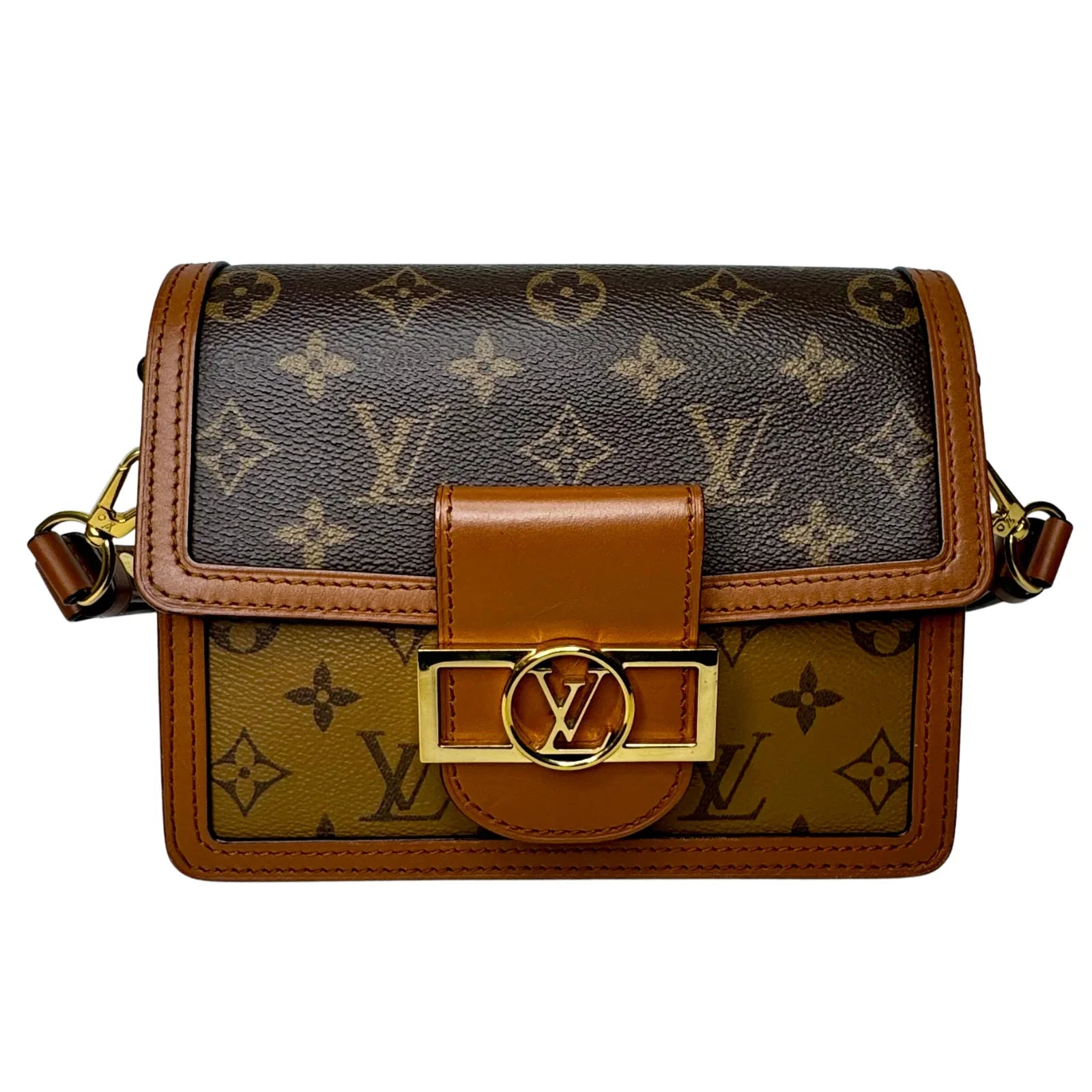 Louis Vuitton Reverse Monogram Dauphine Mini Bag - Lost Designer