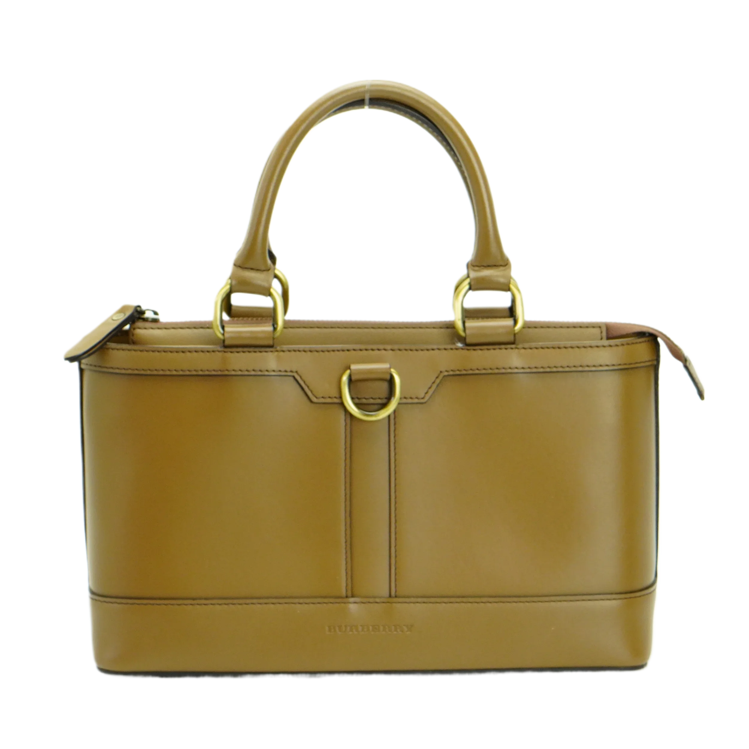 Burberry Handbag Leather Brown - Lost Designer