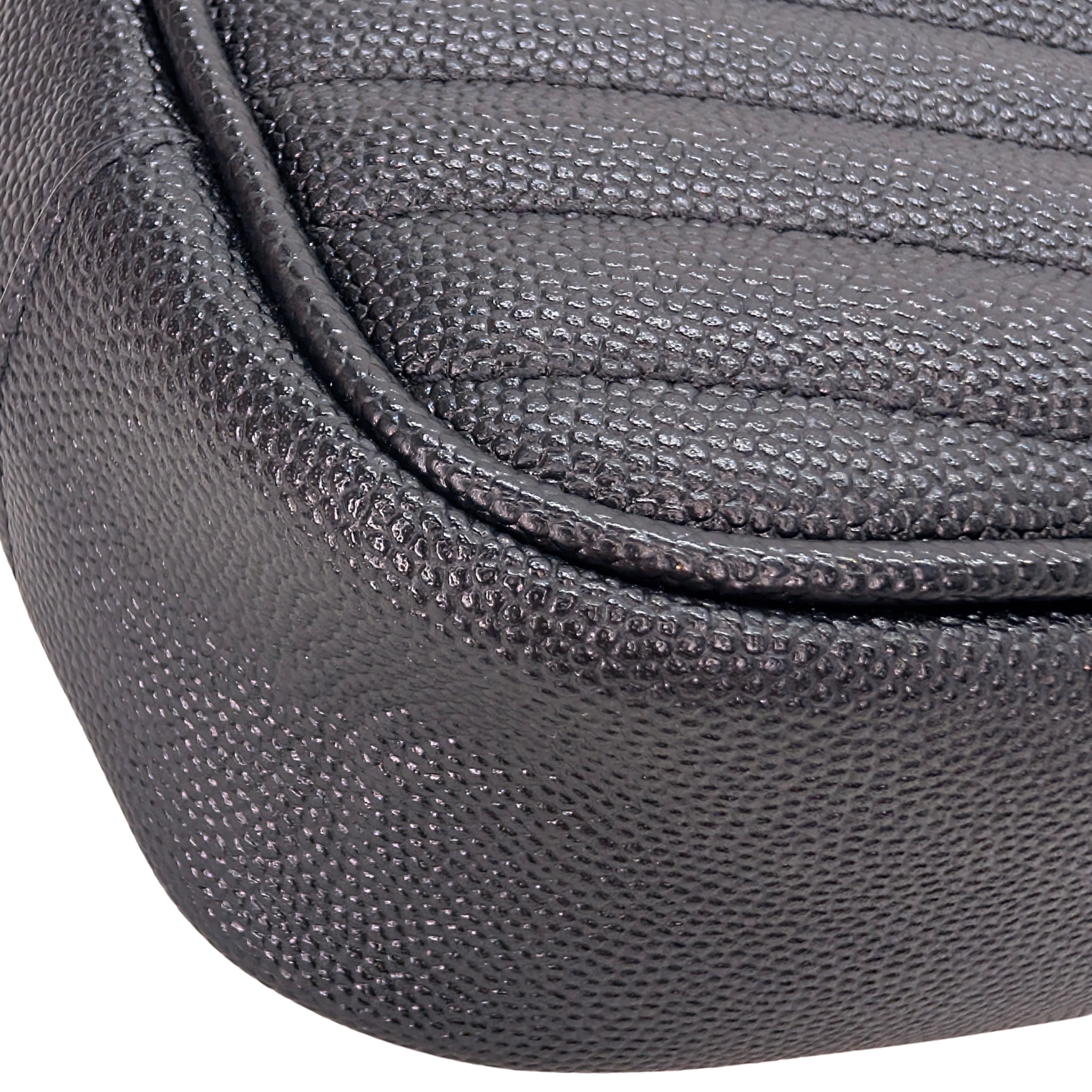 Saint Laurent Lou Mini Grain Leather Camera Bag GHW