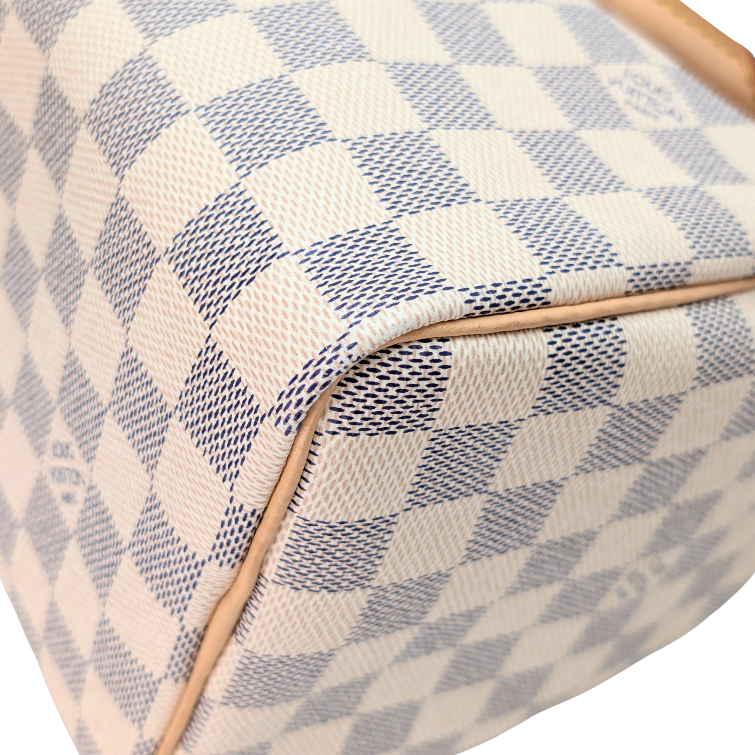 Louis Vuitton Speedy 25 Damier Azur Bag