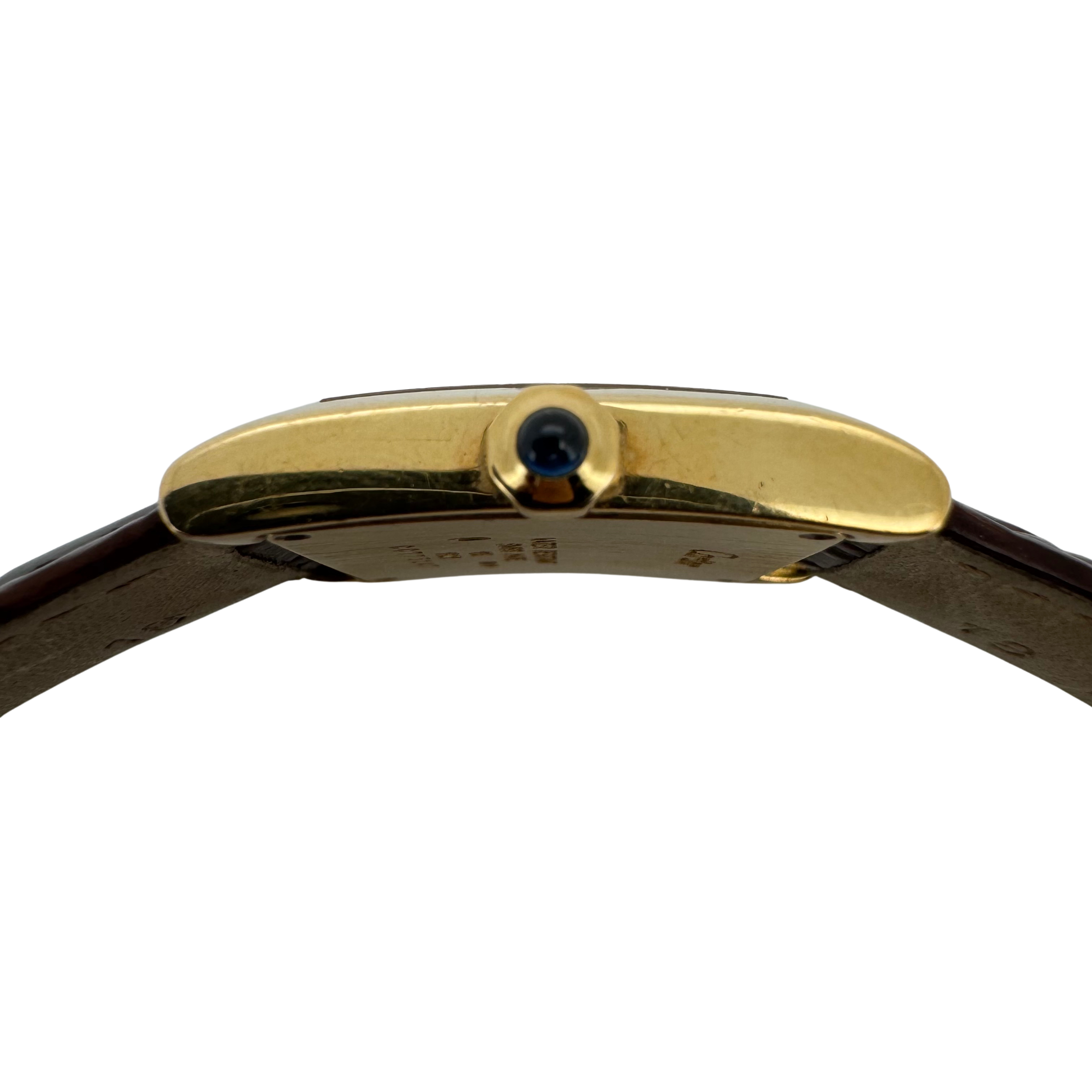Cartier Tank 1821 Francaise 18k Gold Watch