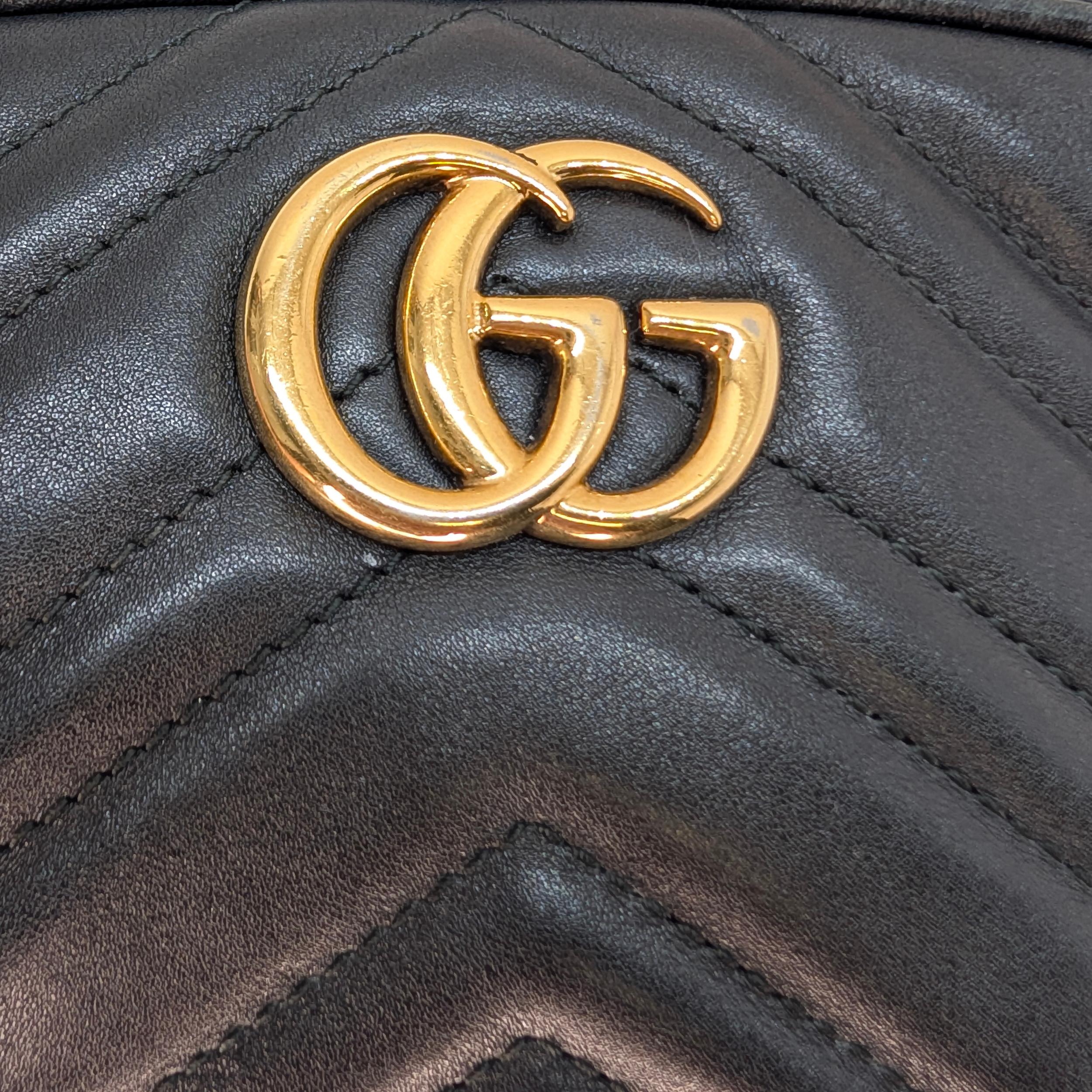 Gucci GG Marmont Mini Camera Bag Black