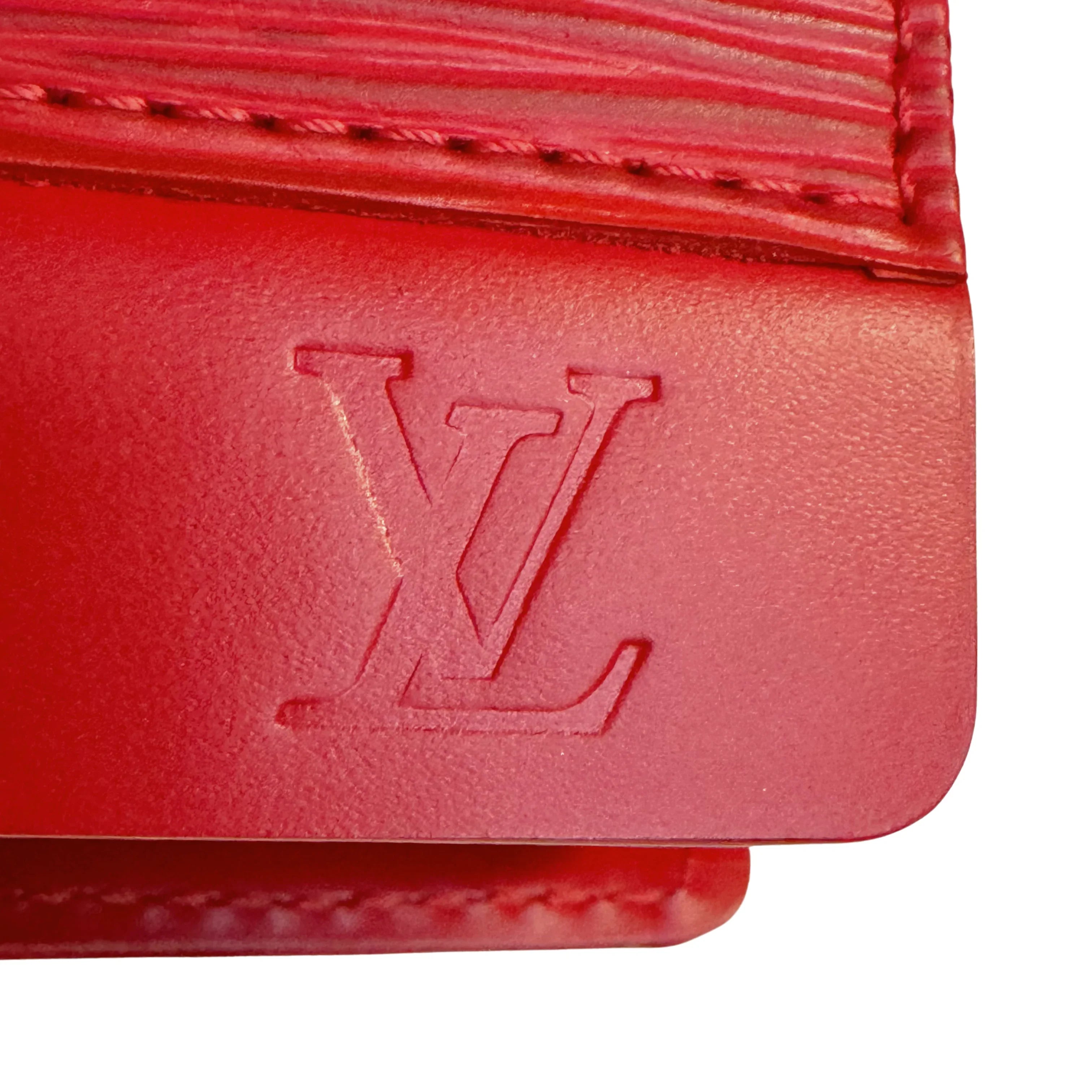 Louis Vuitton Epi Honfleur Castillan Red Shoulder Bag - Lost Designer