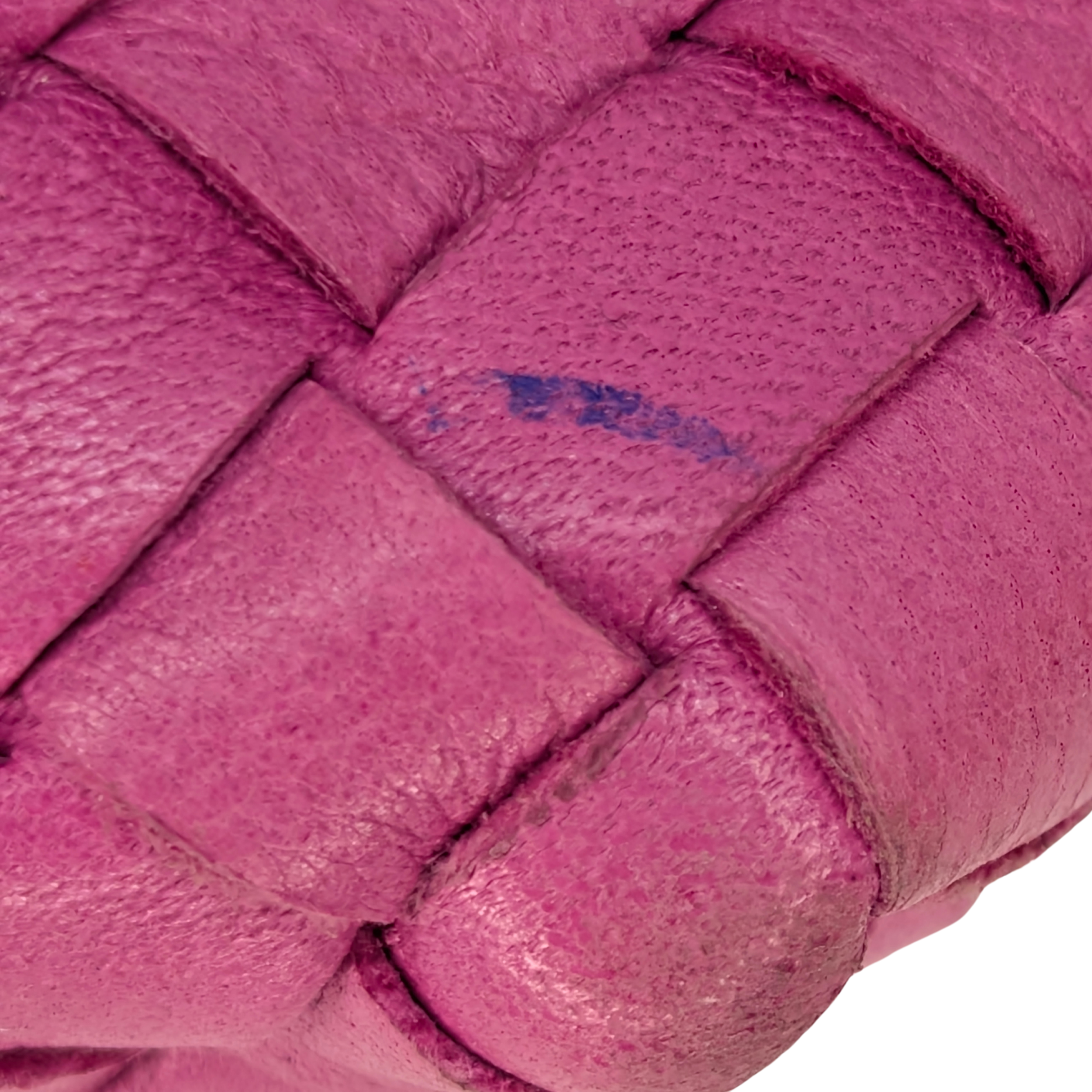 Bottega Veneta Pochette Intrecciato Pink