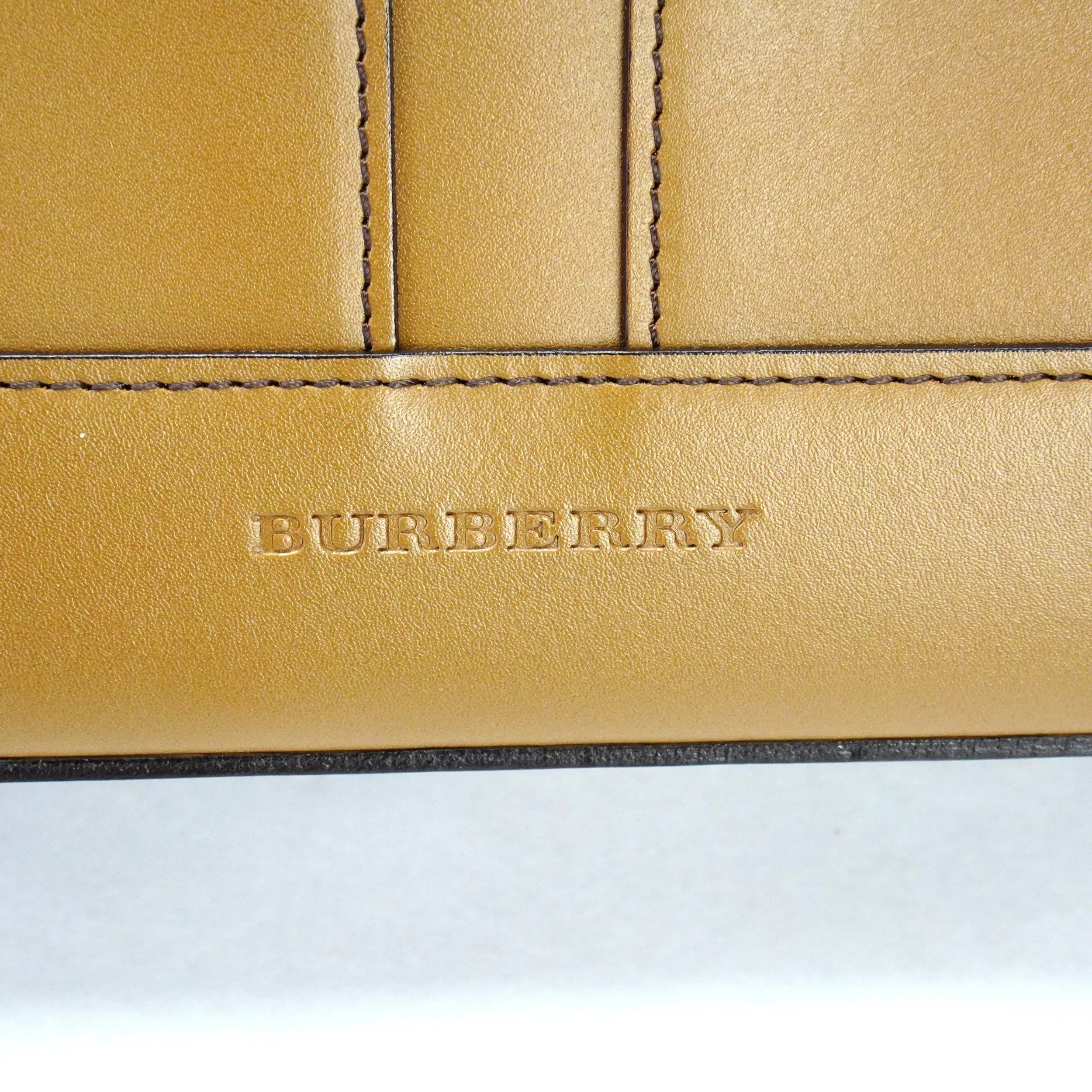 Burberry Handbag Leather Brown - Lost Designer