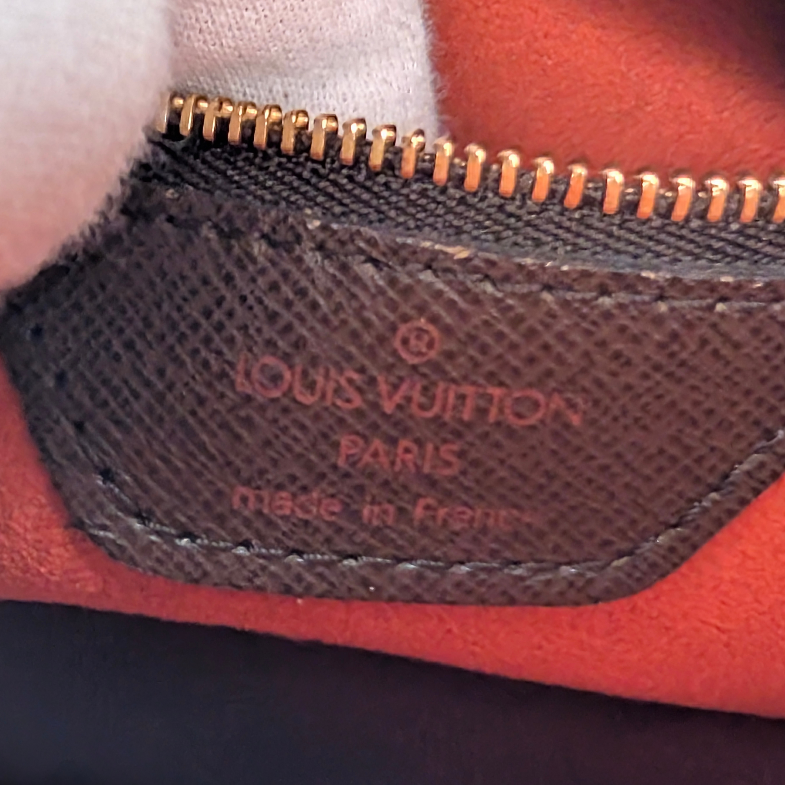 Louis Vuitton Triana Bag Damier Ebene