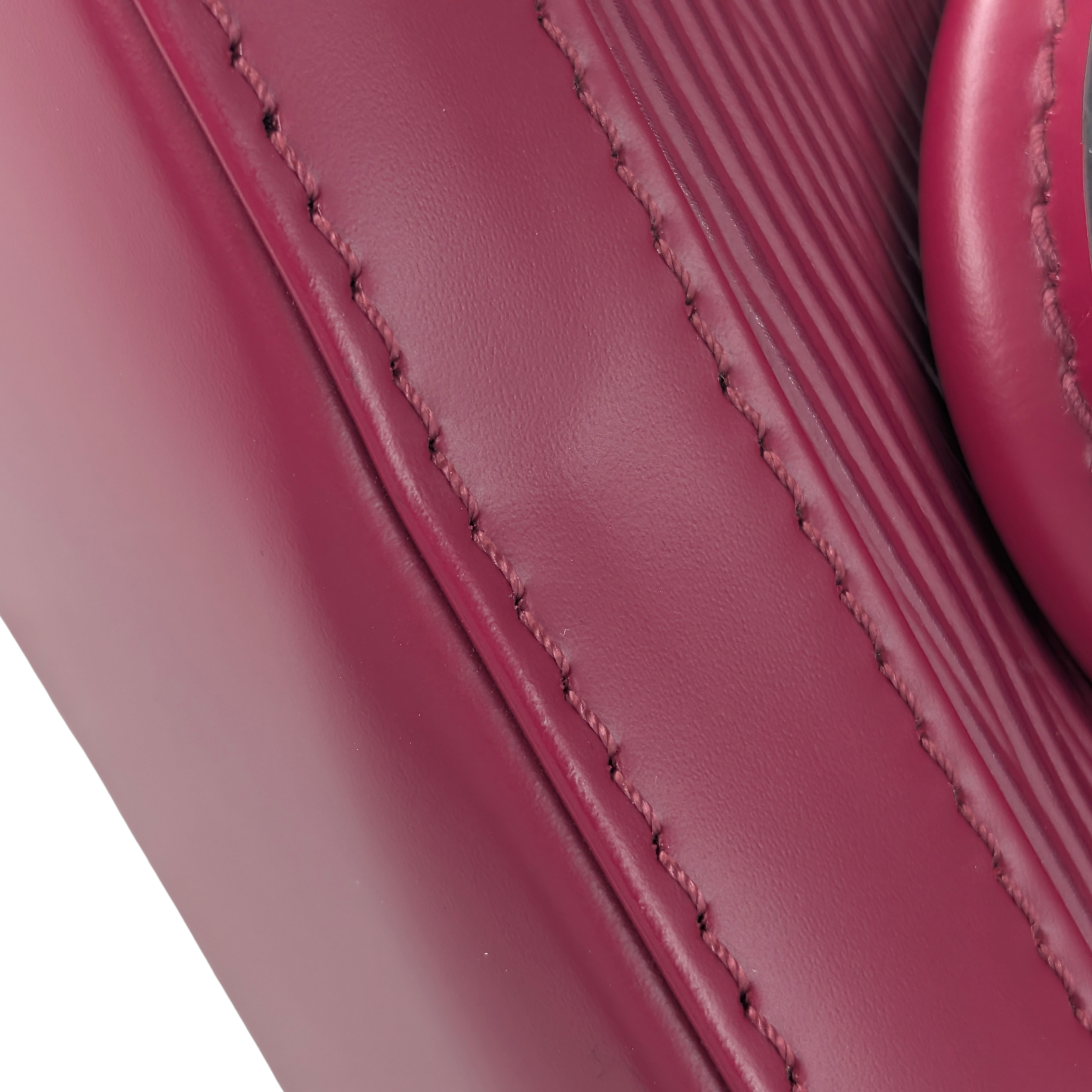 Louis Vuitton Alma Nano Epi Raspberry Red Bag