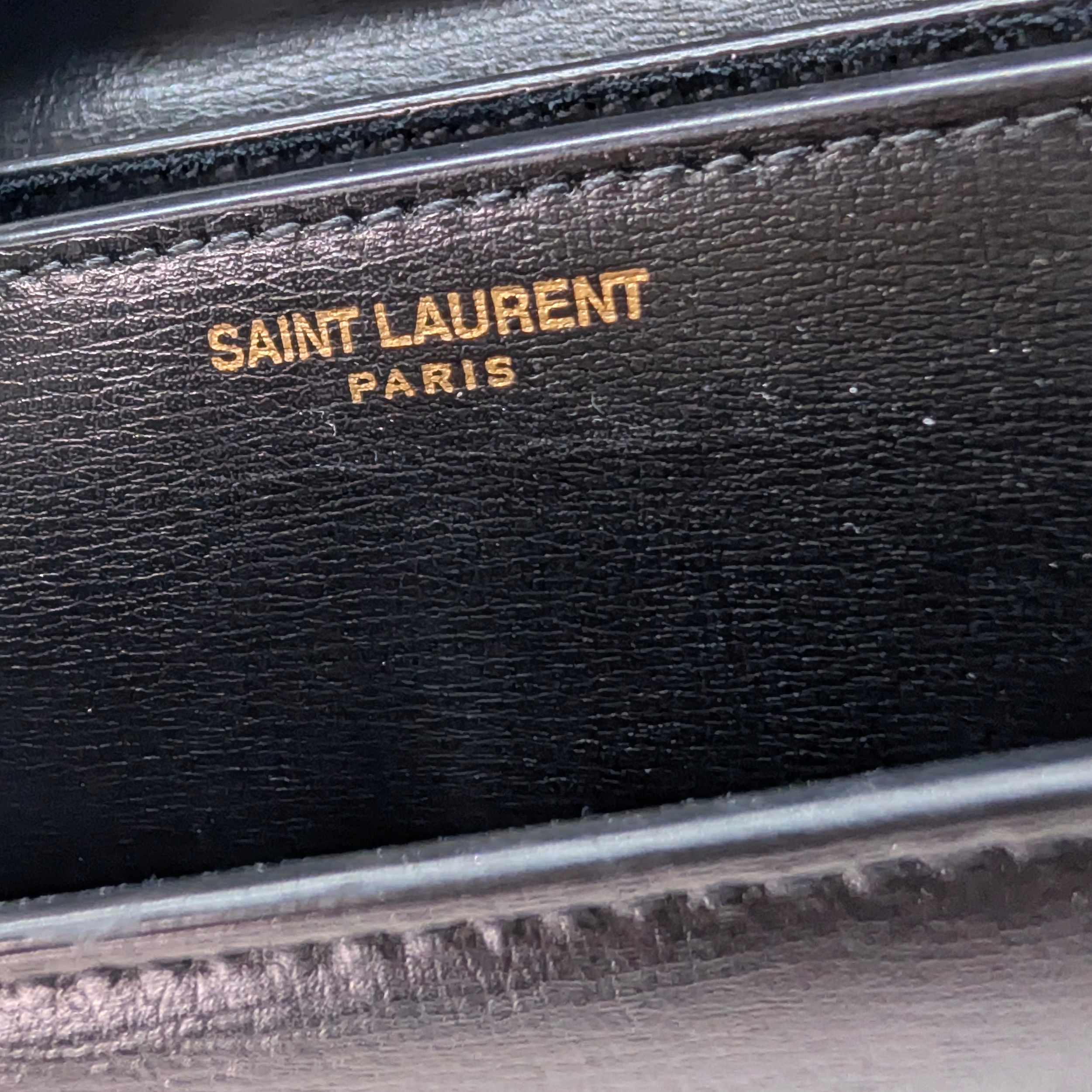 Saint Laurent Sunset Medium Crossbody Bag Black