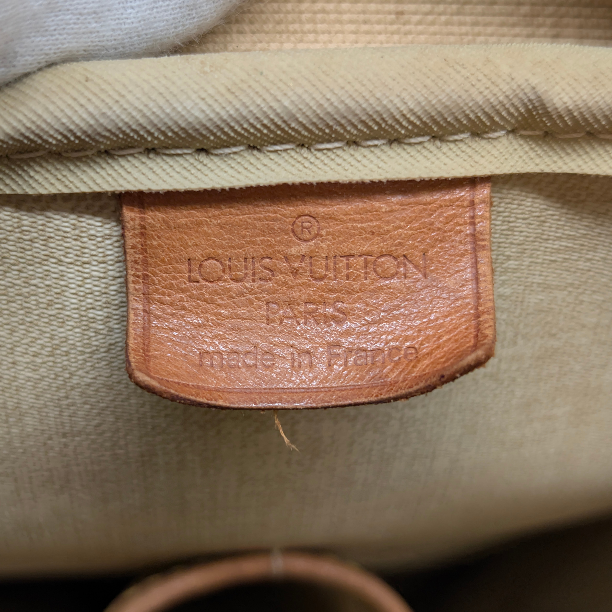 Louis Vuitton Deauville Monogram Brown Bag