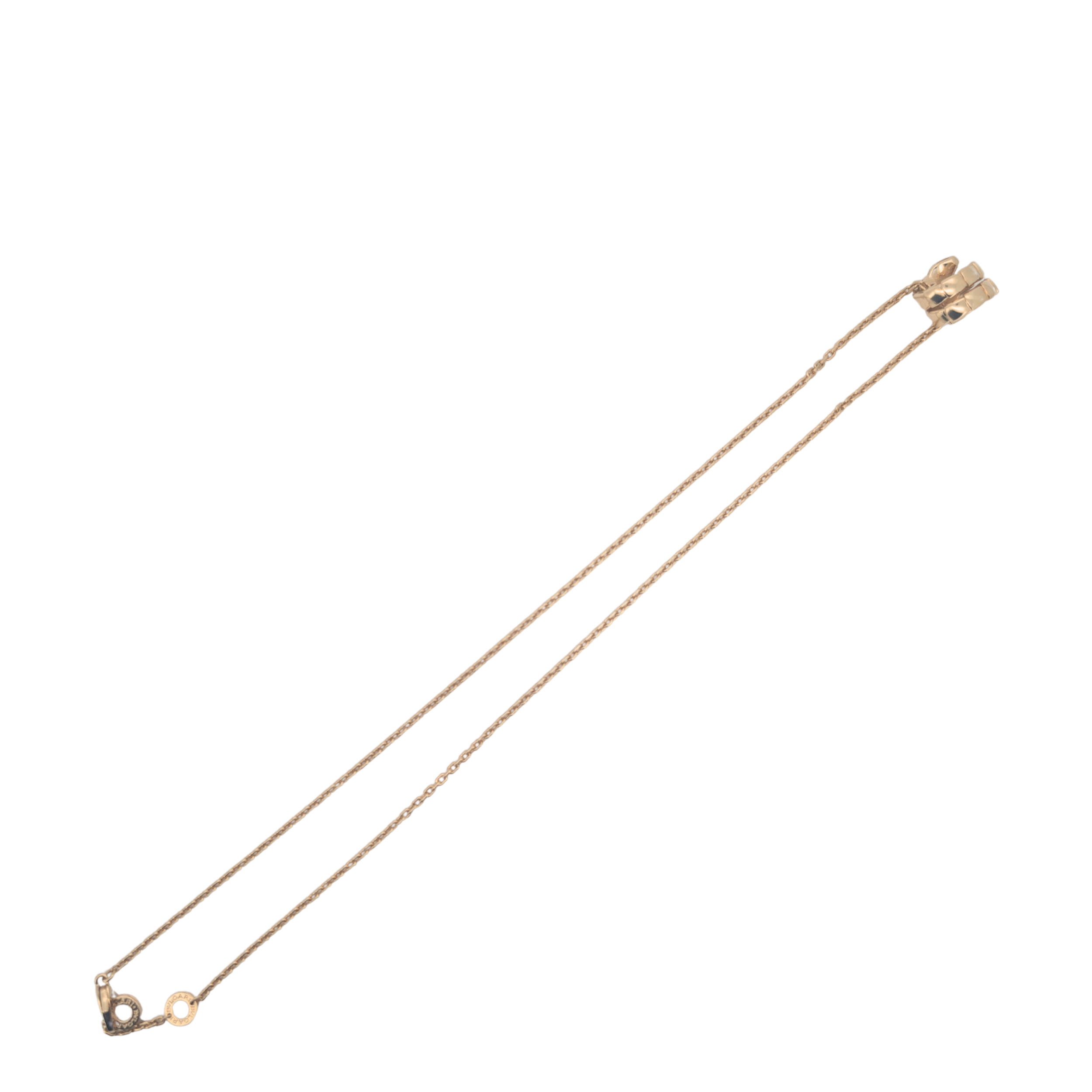 Bvlgri Serpenti Viper Necklace Diamond 18k Yellow Gold