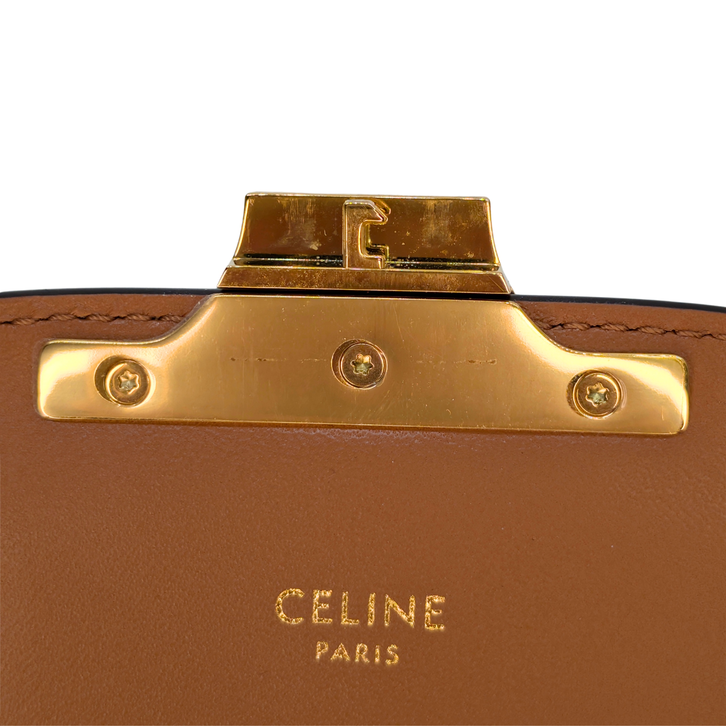 Celine Teen Triomphe Crossbody Bag Triomphe Canvas