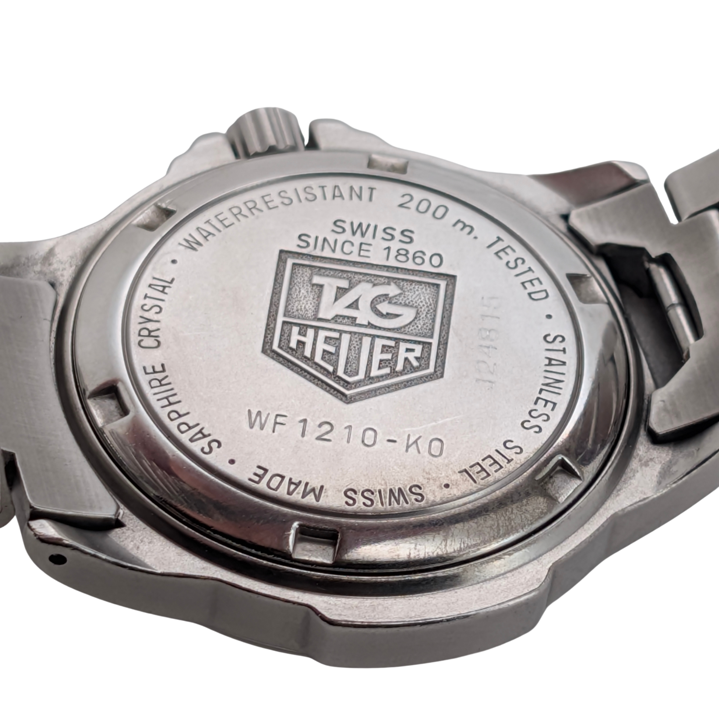Tag Heuer professional 4000 WF1210-K0 34mm