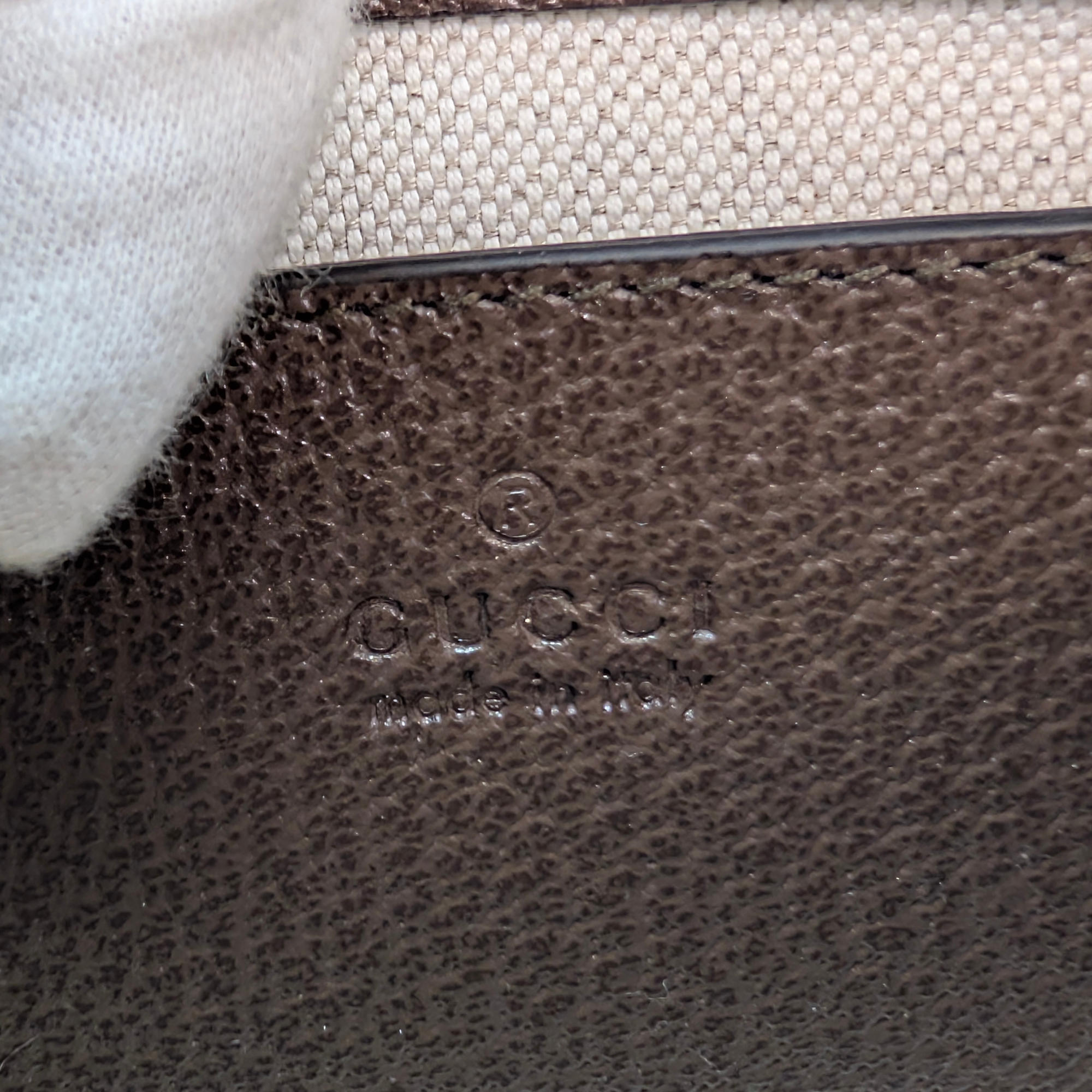 Gucci Ophidia Small Shoulder Bag Beige
