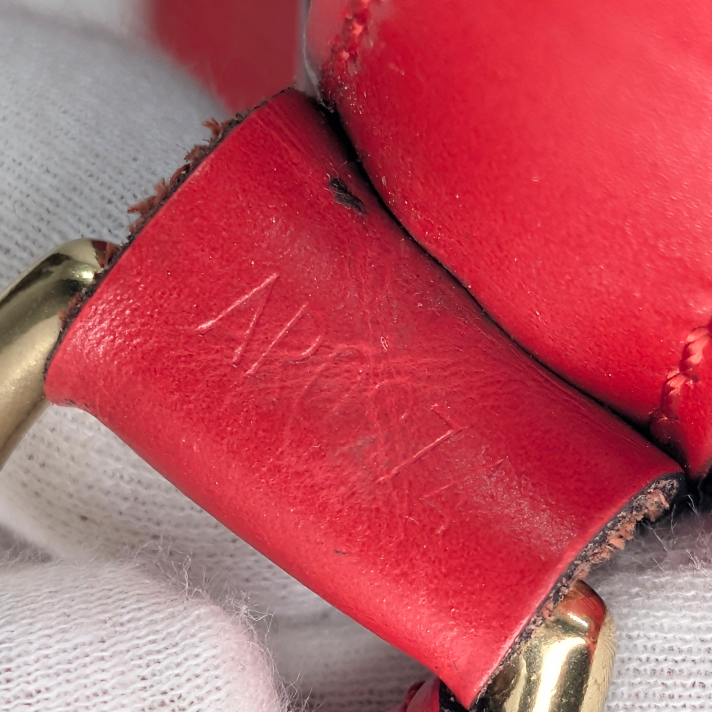 Louis Vuitton Epi Noe GM Bucket Bag Red
