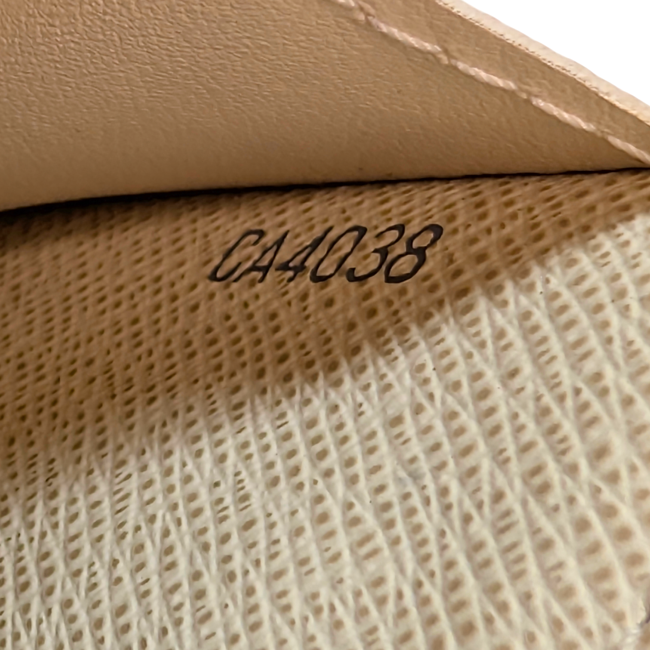 Louis Vuitton PF Alexandra Damier Azur Wallet