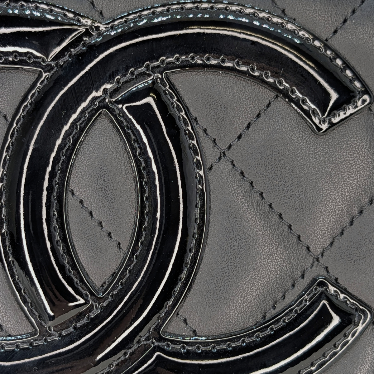Chanel Cambon Wallet On Chain Black