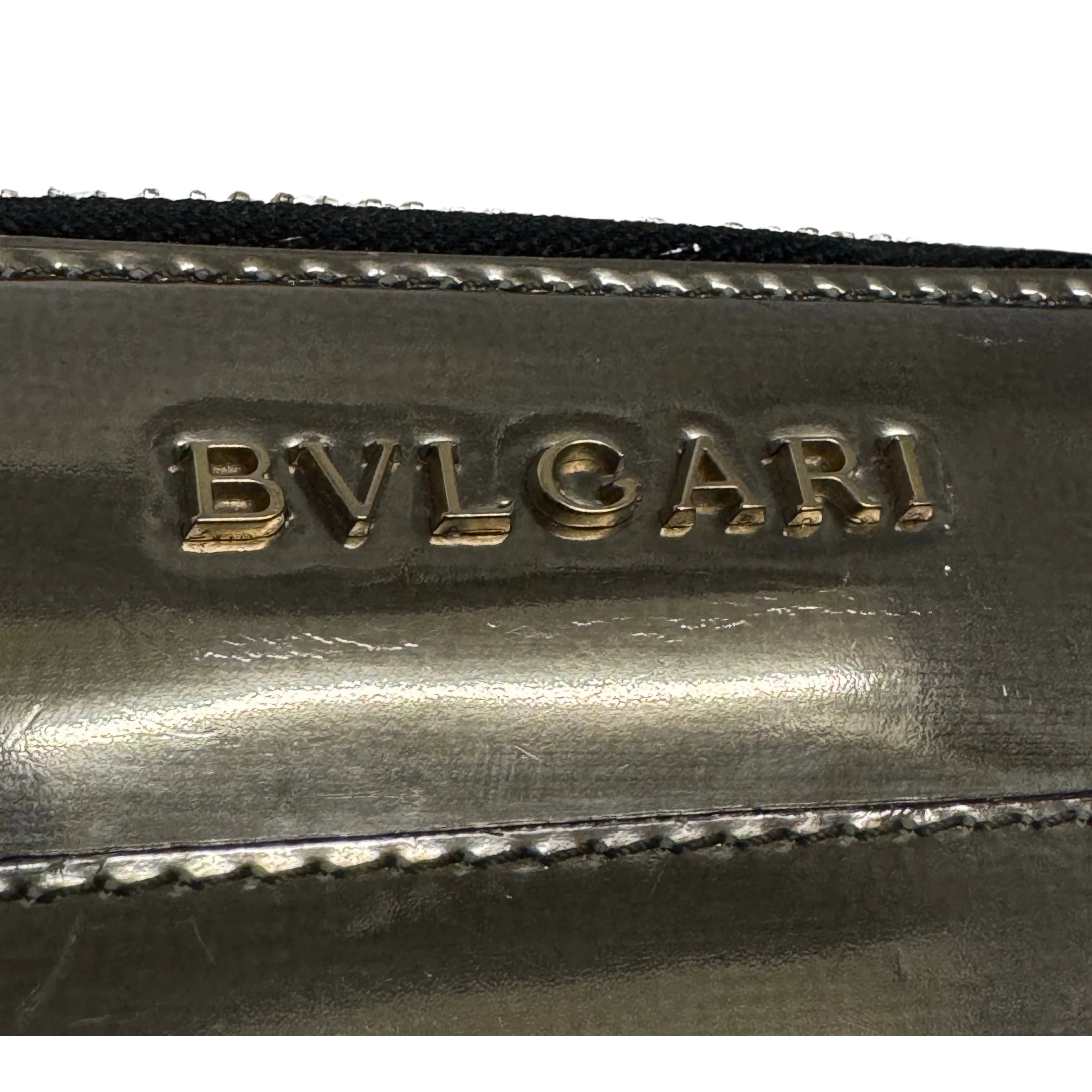 SLIVER BVLGARI Wallet - Lost Designer