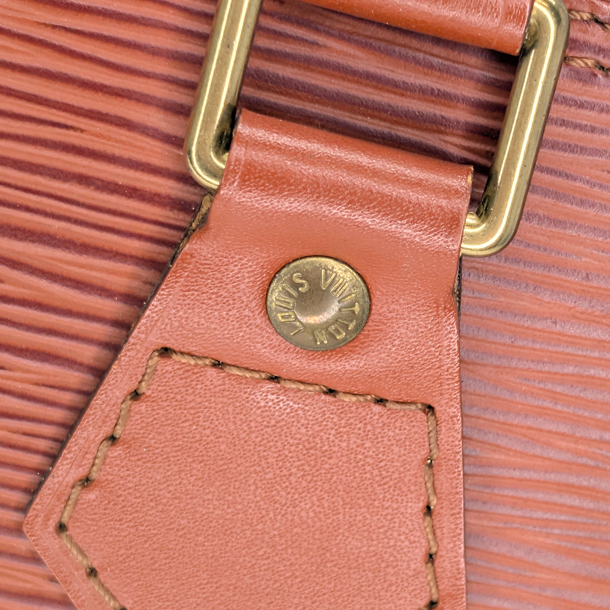 Louis Vuitton Alma PM Epi Cognac Brown