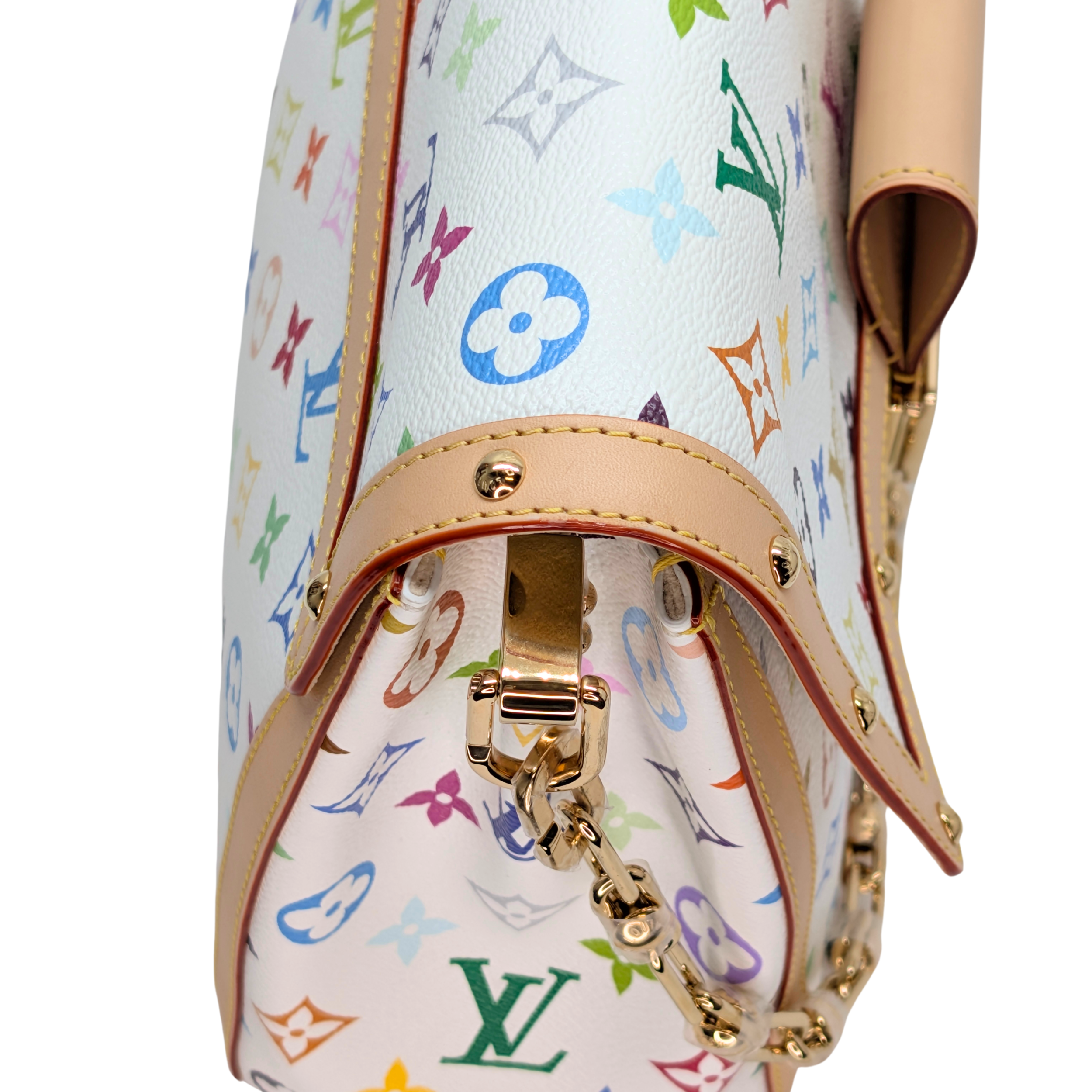 Louis Vuitton x Takashi Murakami Dauphine GM Multicolour Bag