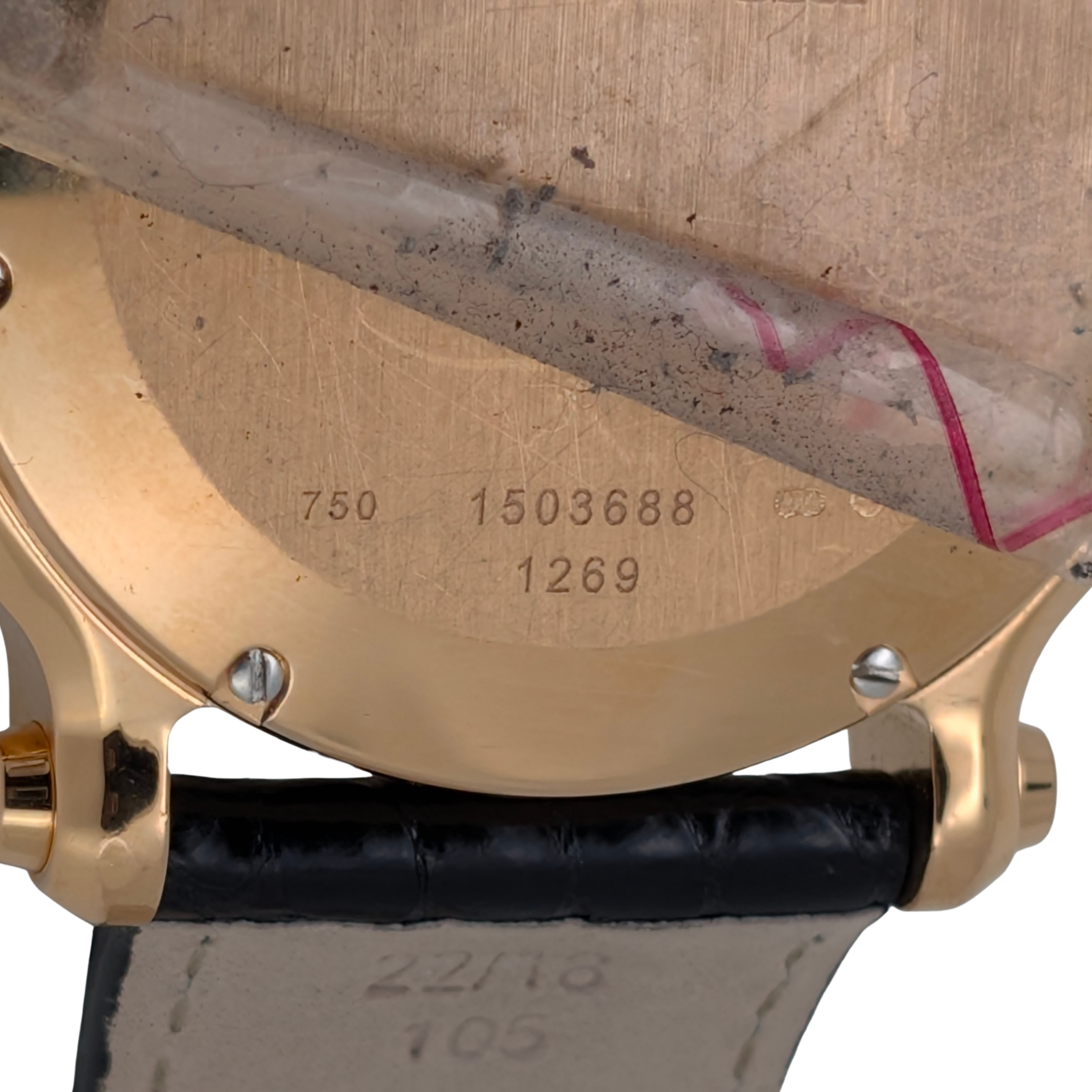 Chopard Happy Sport Chronograph 18k Rose Gold 42mm Watch 283583-5004