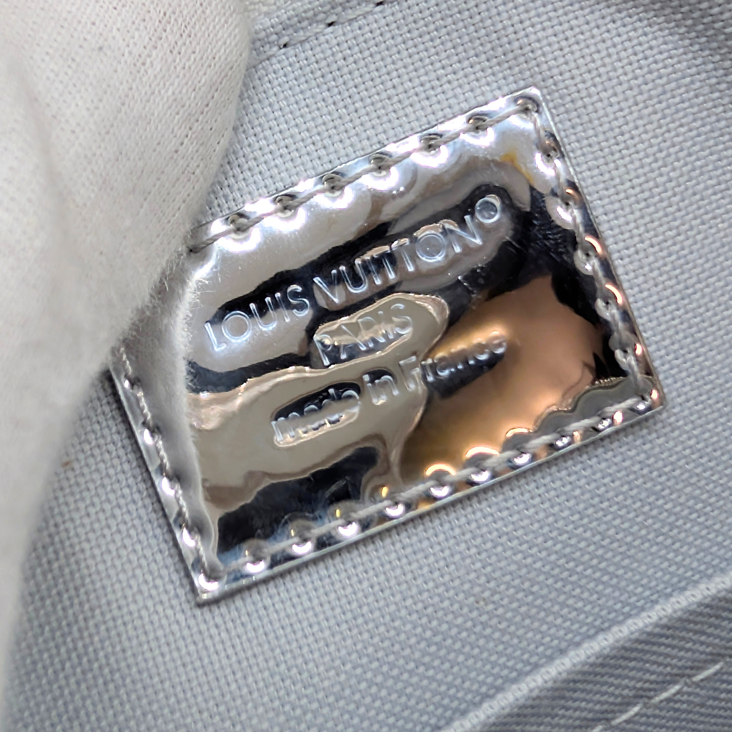 Louis Vuitton Monogram Miroir Alma BB Silver Ski Collection