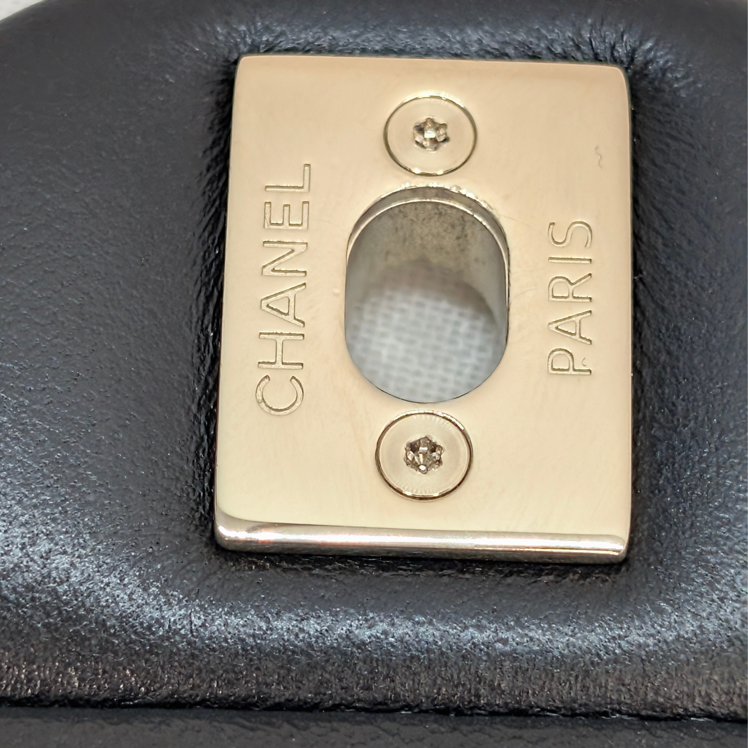 Chanel Classic Flap Mini Square Black 2026 GHW Microchipped