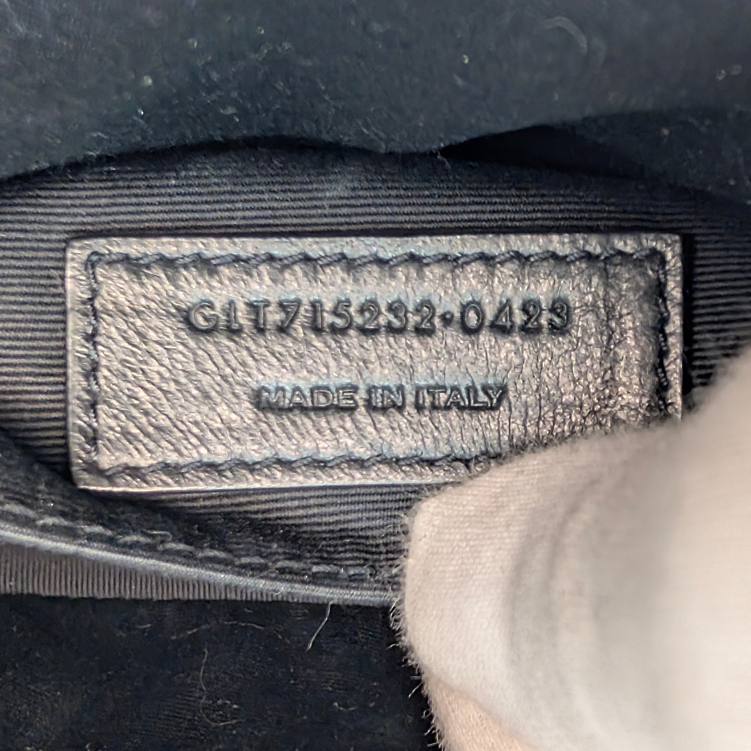 Saint Laurent Lou Camera Bag Leather Black