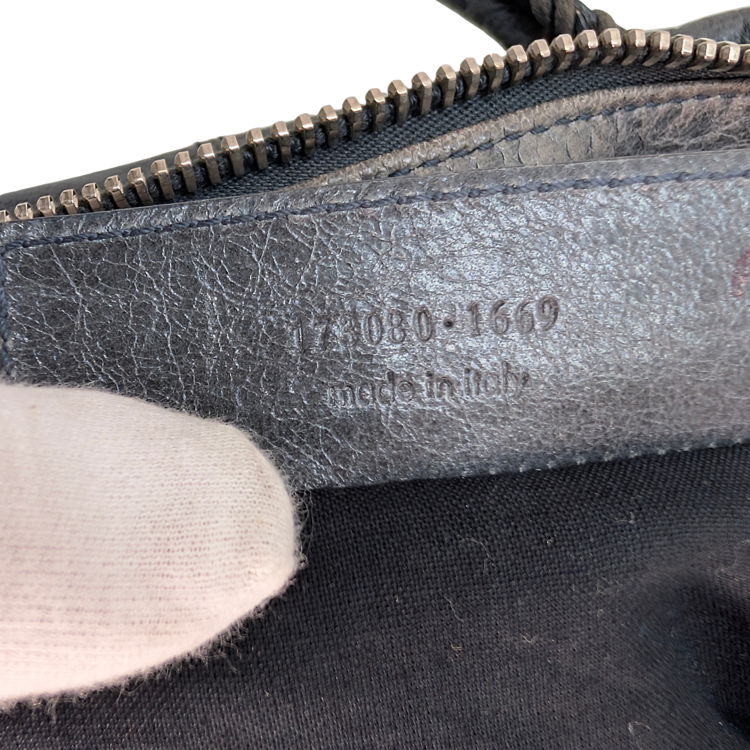 Balenciaga Motorcycle City Bag Grey