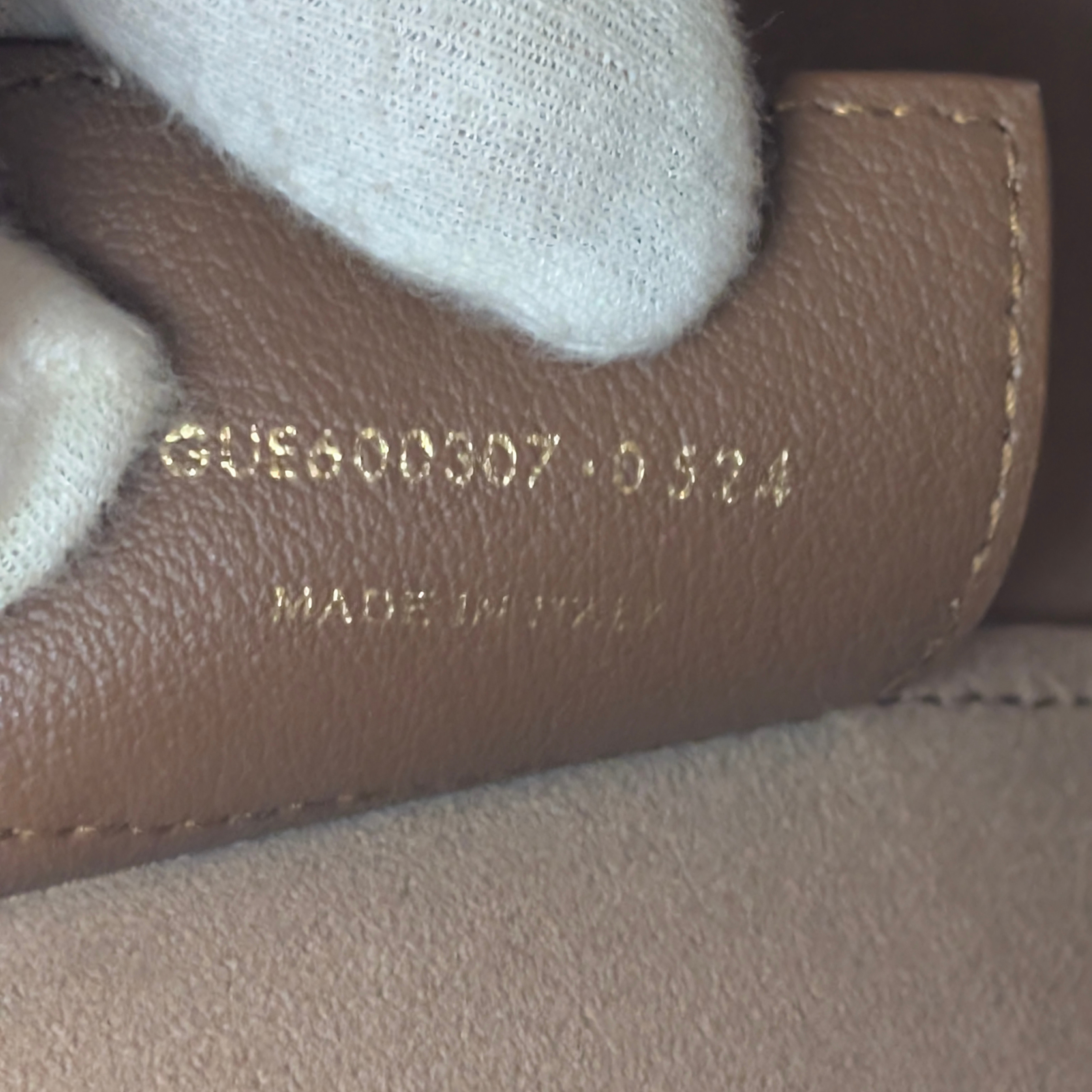 Saint Laurent Toy Shopping Tote Brown