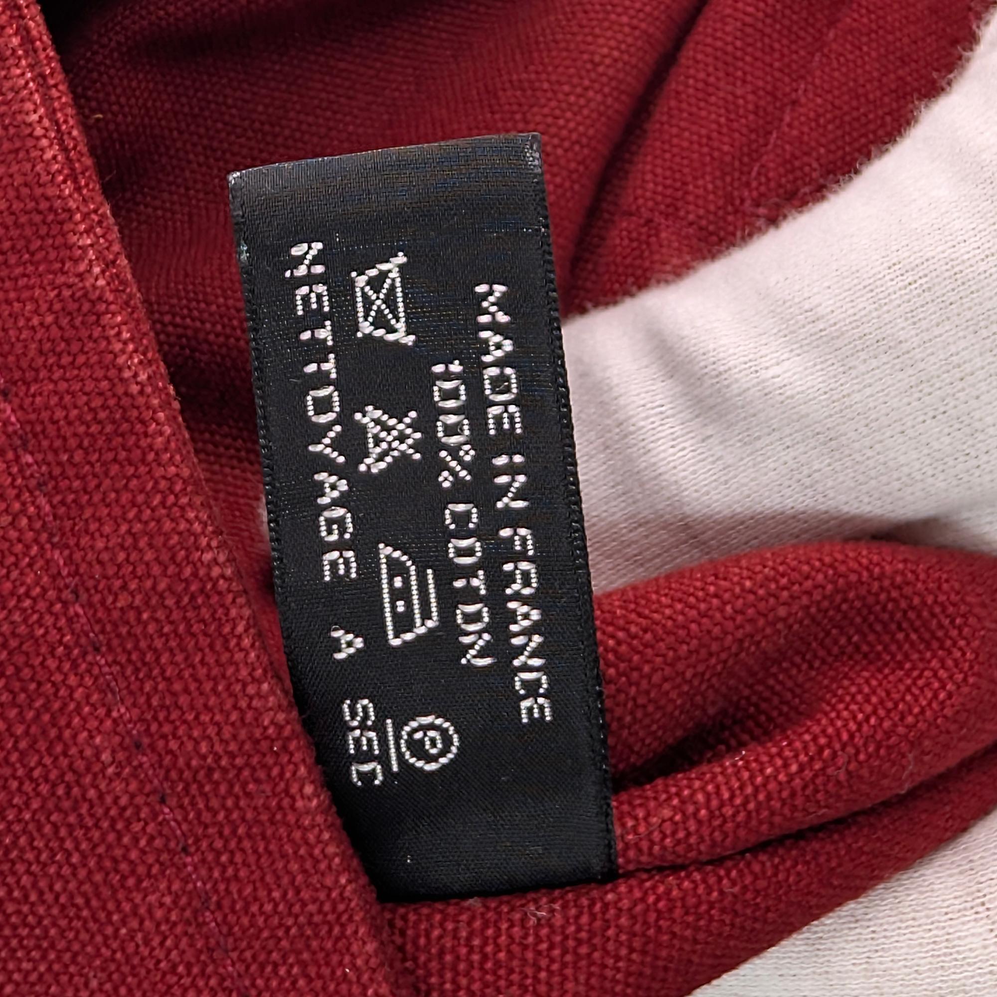 Hermes Fourre-toute Bassas Shoulder Bag Red