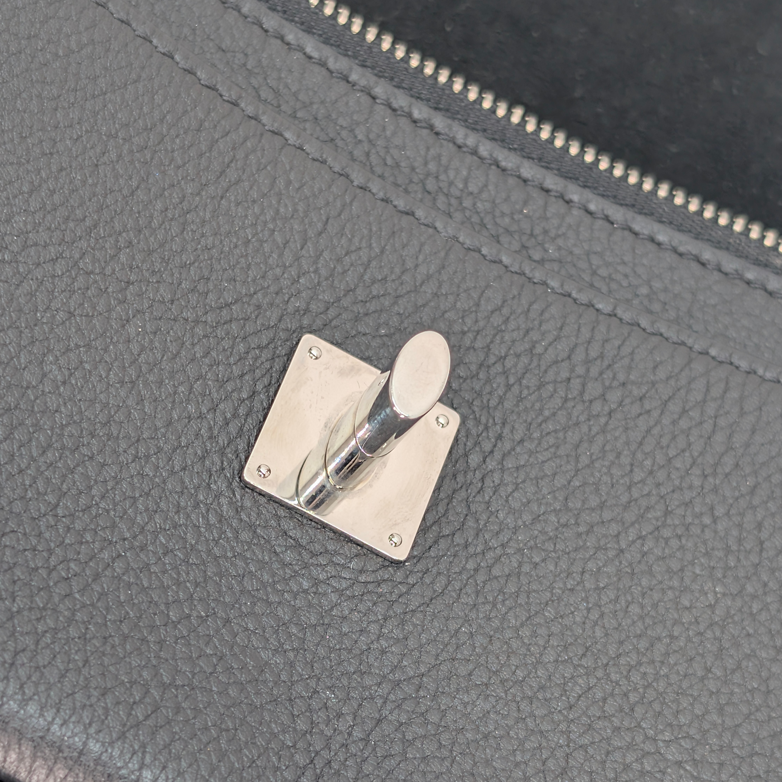 Louis Vuitton MyLockMe Chain Pochette Black Bag