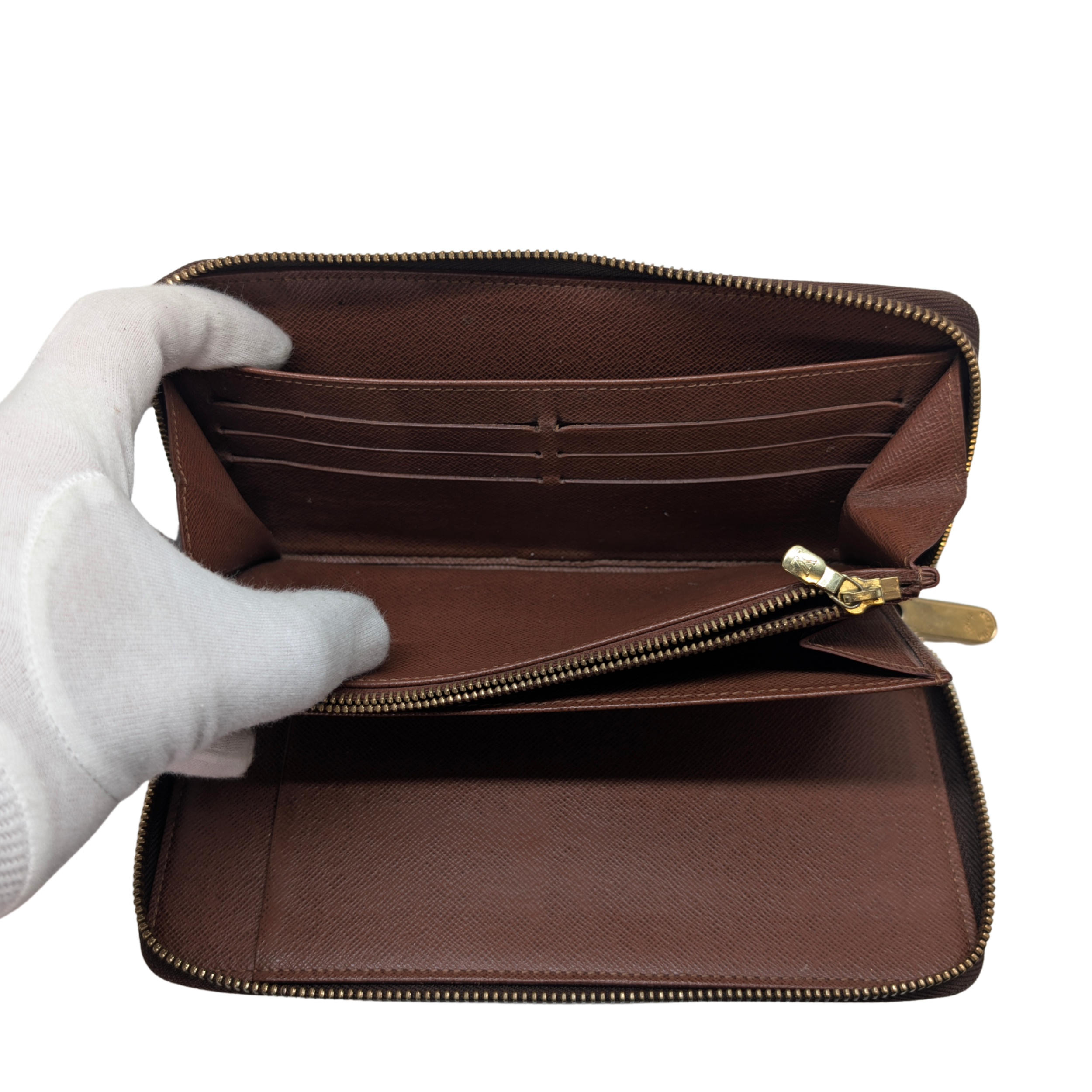 Louis Vuitton Monogram Canvas Zippy Passport Organizer Wallet