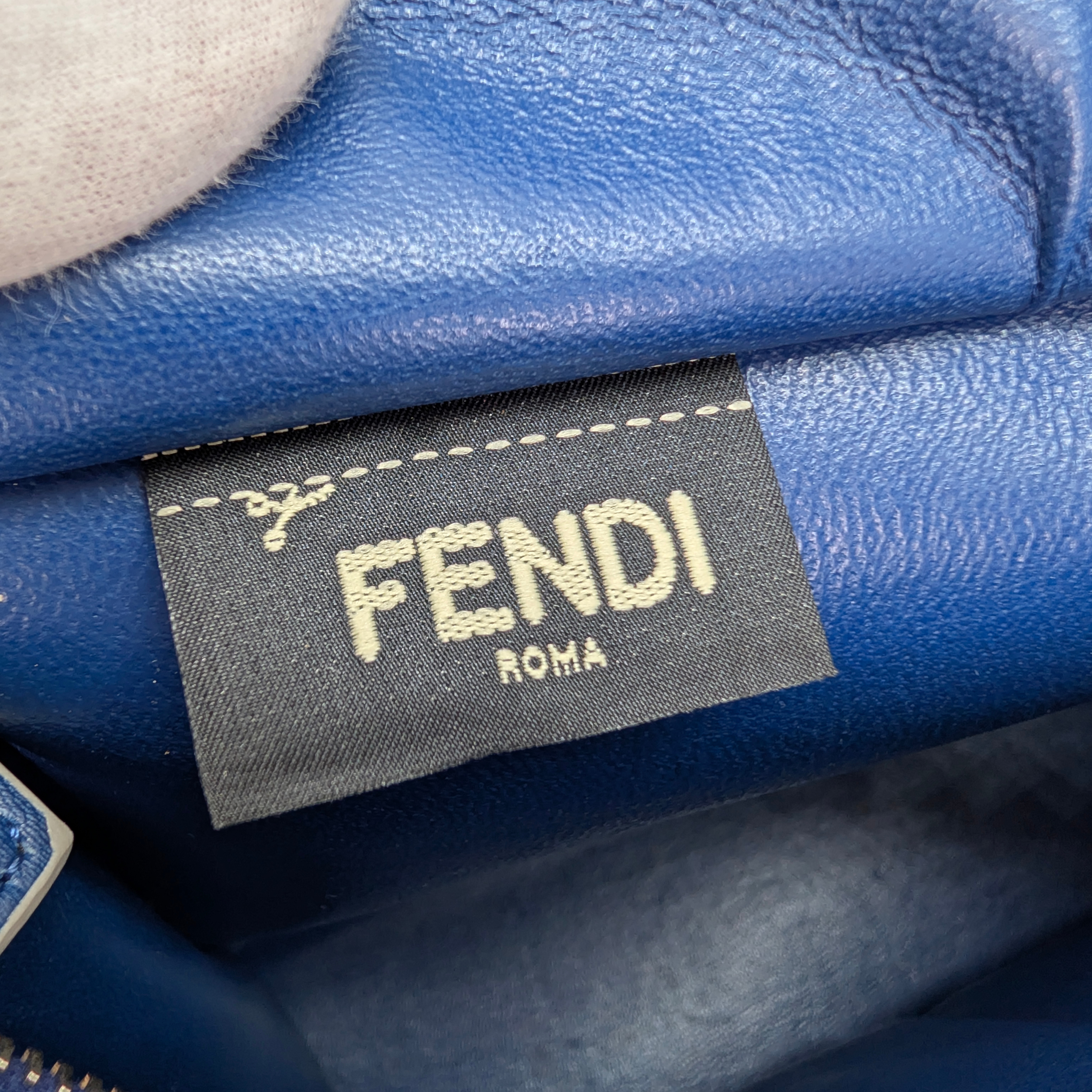 Fendi 3Jours Tote Bag Leather Camel Beige