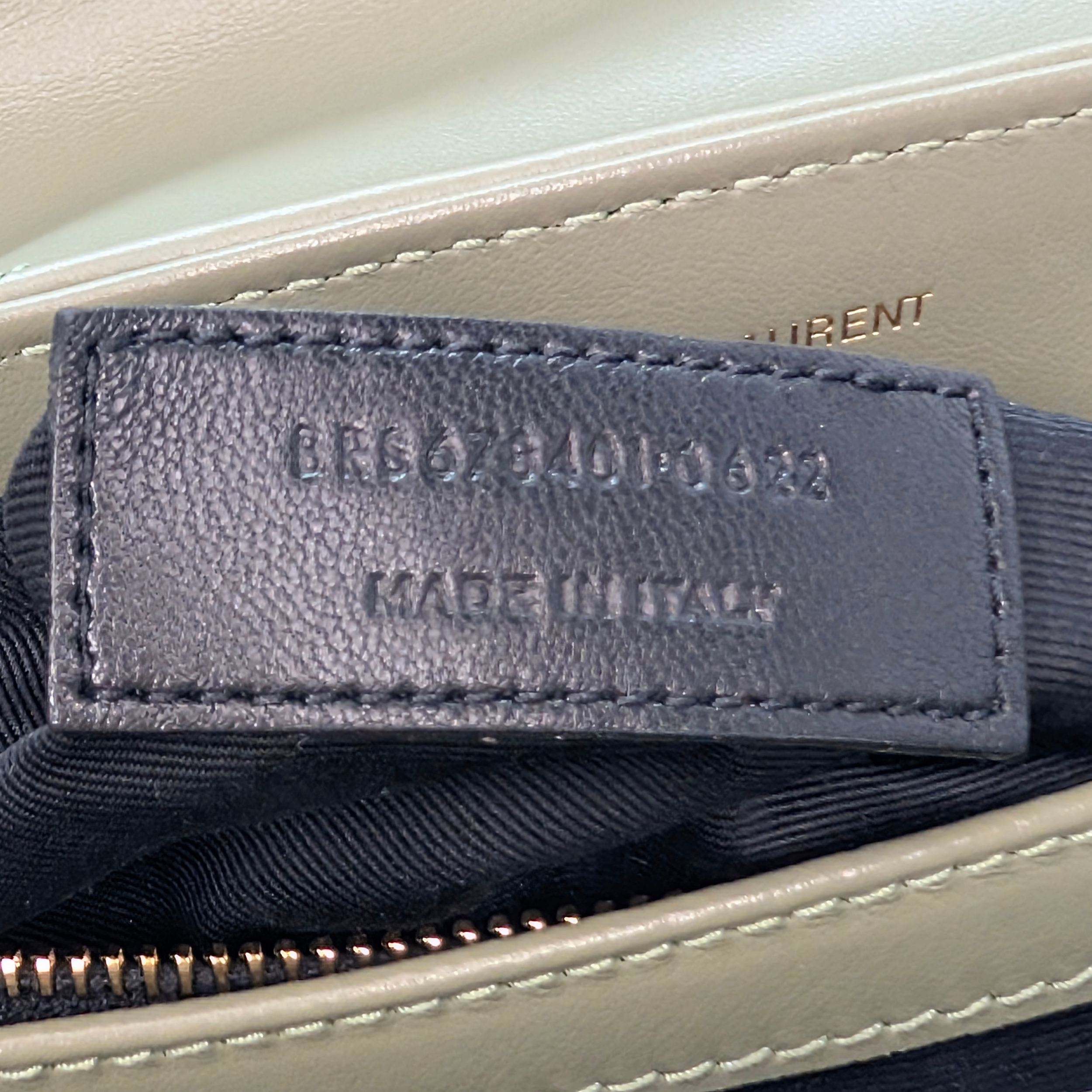 Saint Laurent Toy LouLou Bag Sage Green