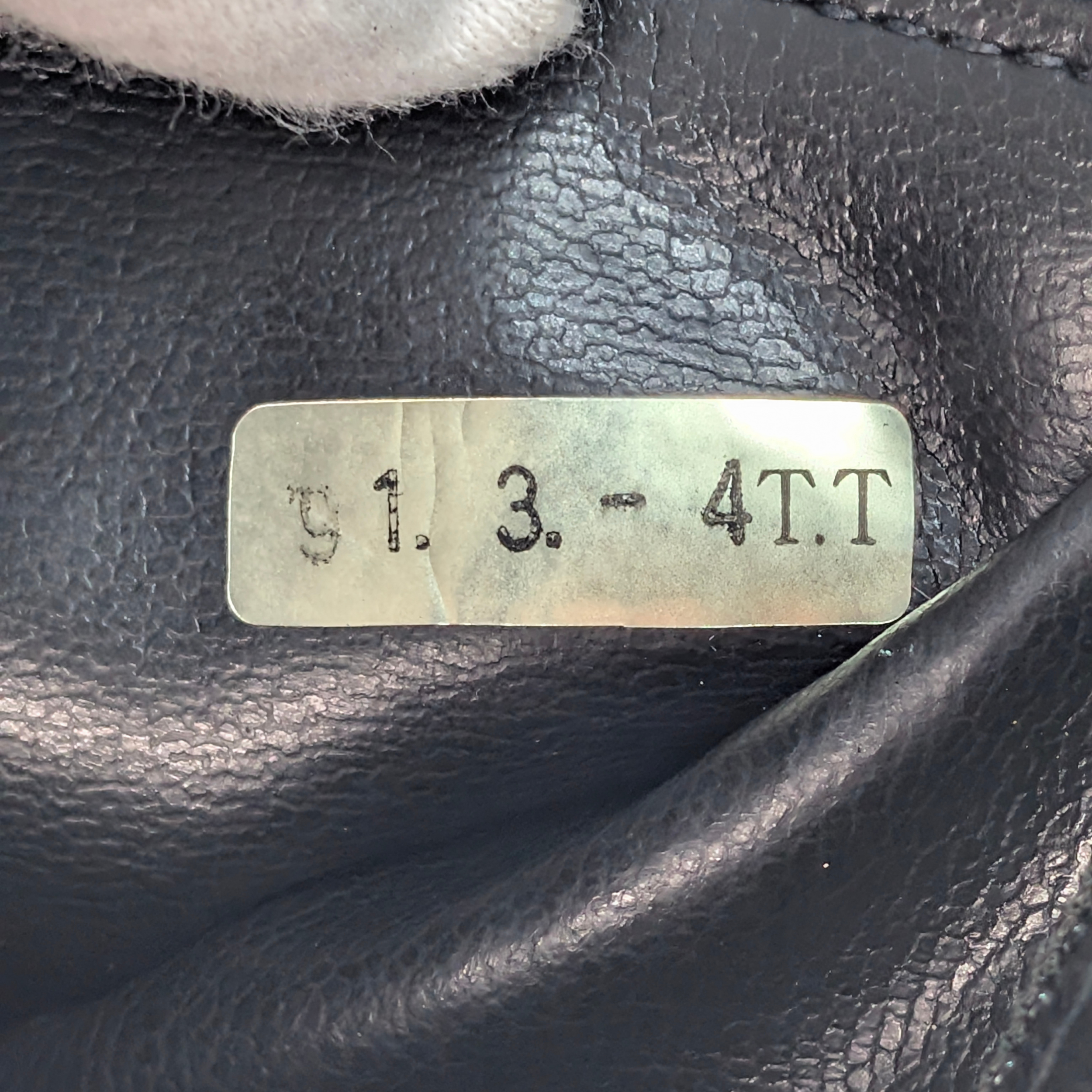 Chanel Vintage CC Metalasse Chain Tote Bag Black