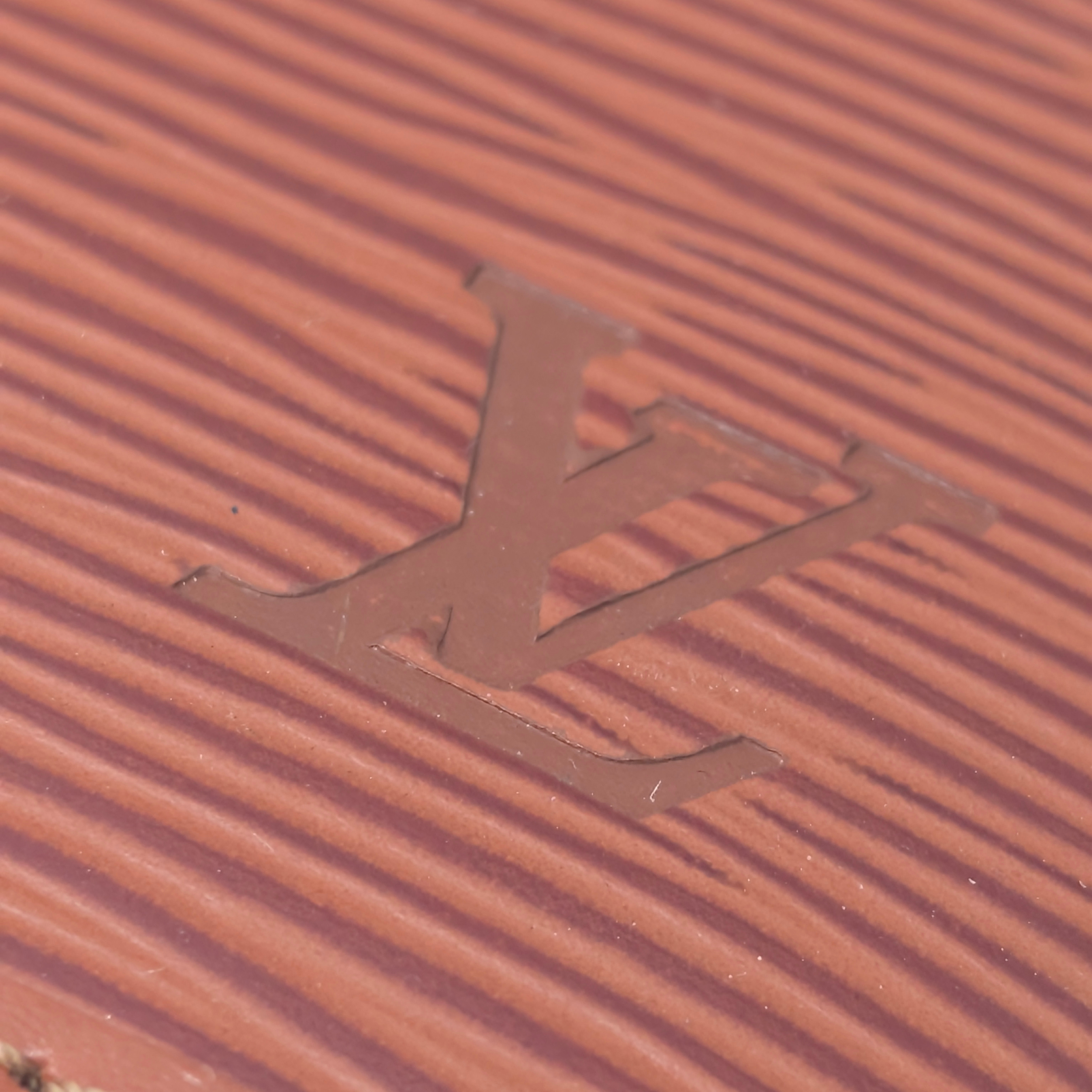 Louis Vuitton Alma PM Epi Cognac Brown