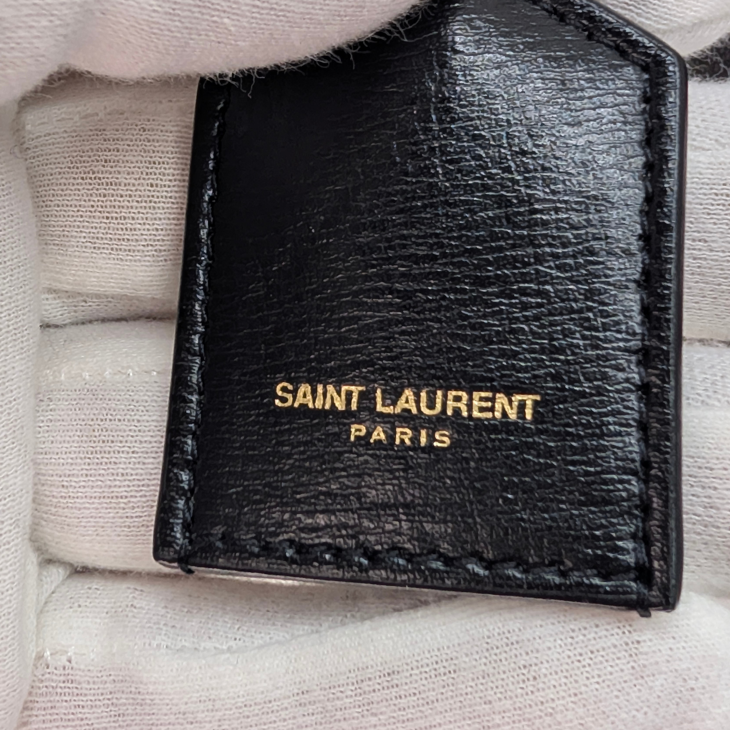 Saint Laurent Sunset Medium Crossbody Bag Black