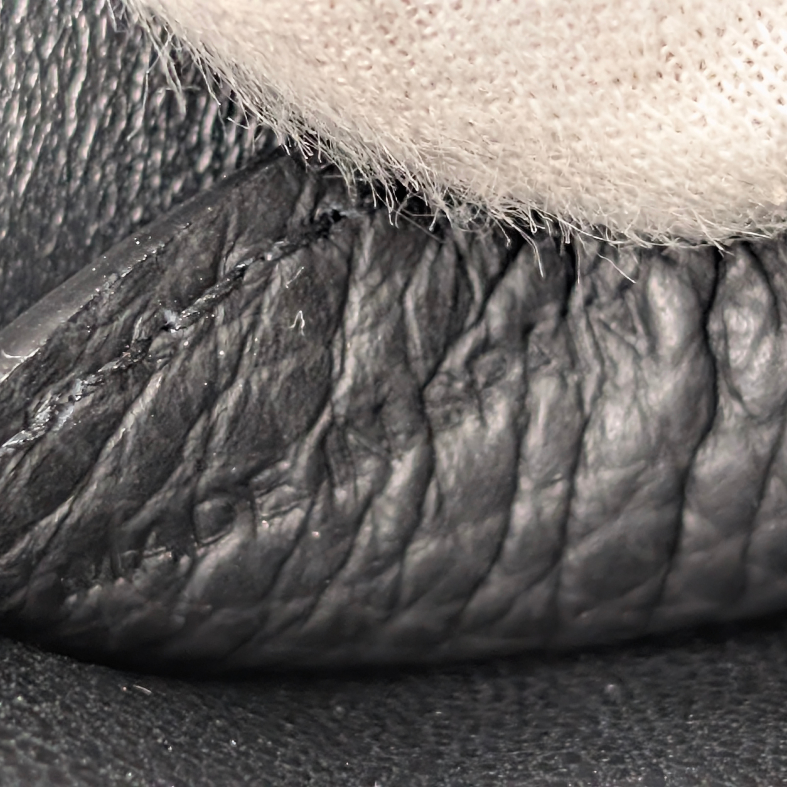 Chloé Alphabet chain Clutch Bag Leather Black