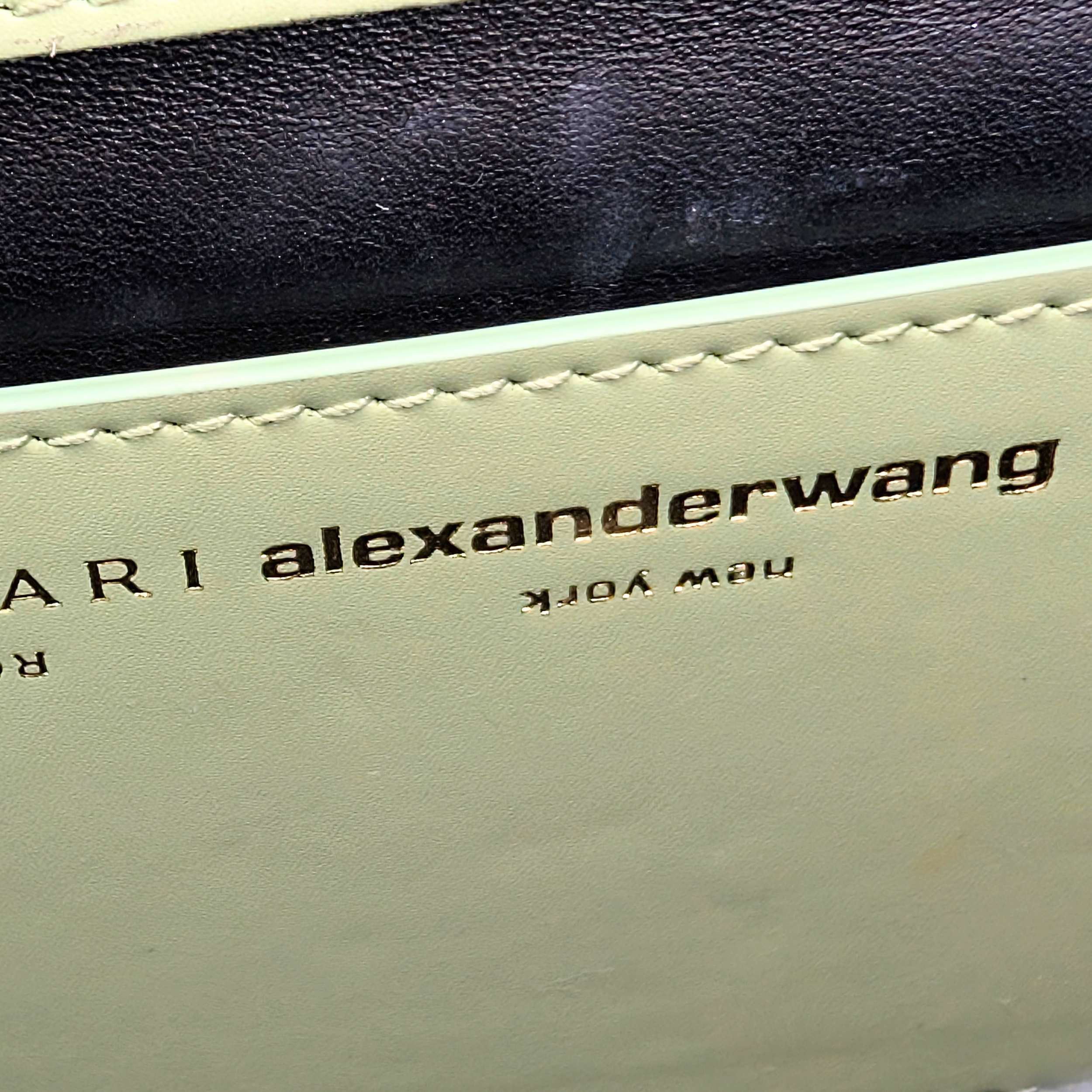 Bvlgari X Alexander Wang Serpenti Bag Sage Green