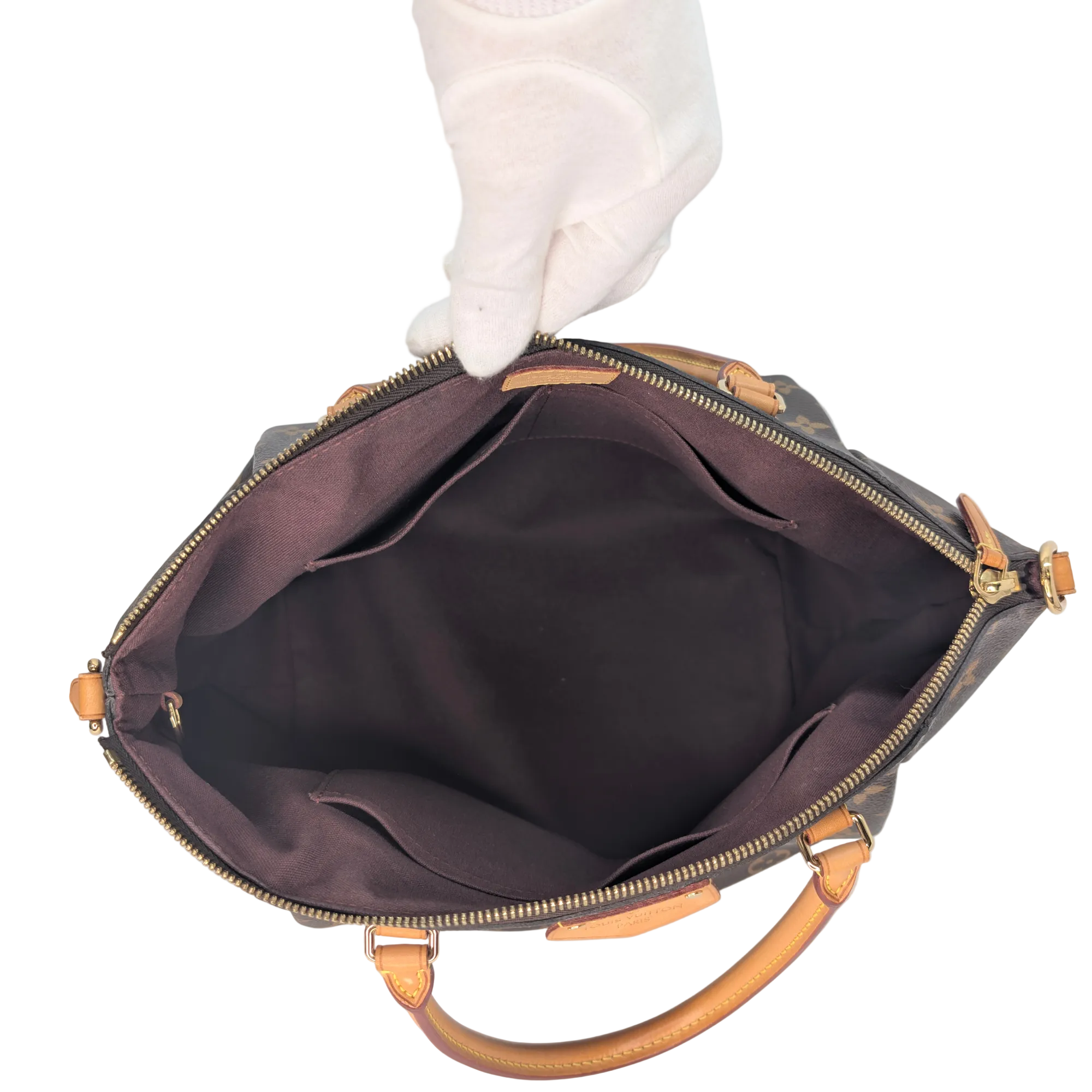 Louis Vuitton Monogram Turenne MM Handbag Brown