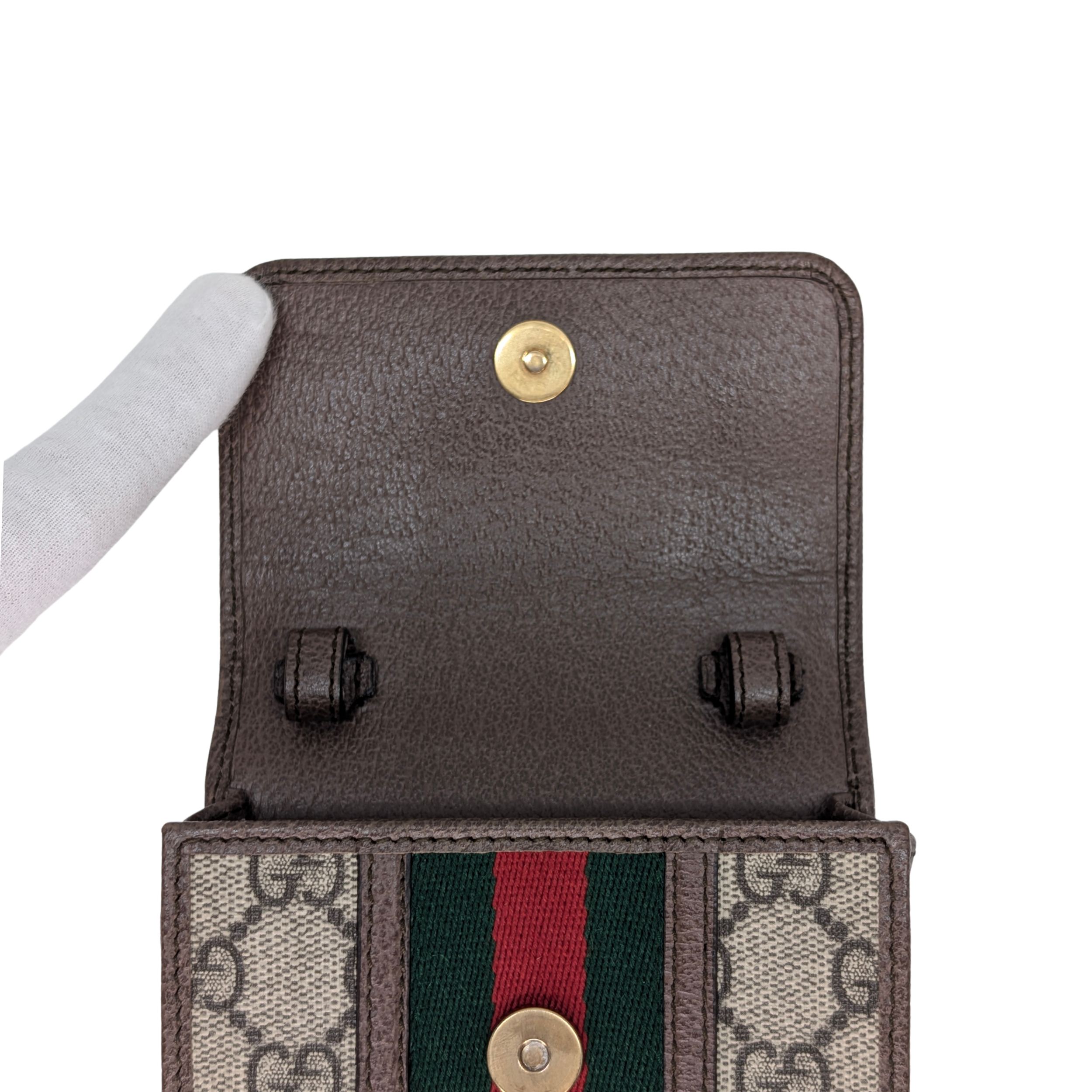 Gucci Ophidia GG Supreme Monogram Mini Crossbody Bag
