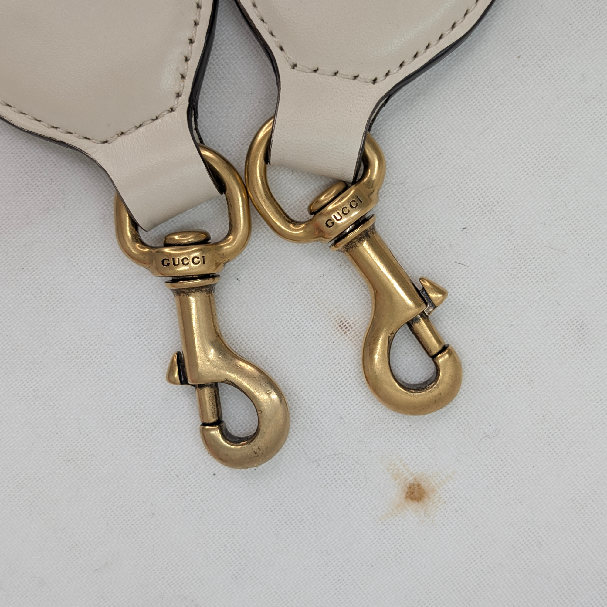 Gucci Mini Queen Margaret Broadway Bag Beige