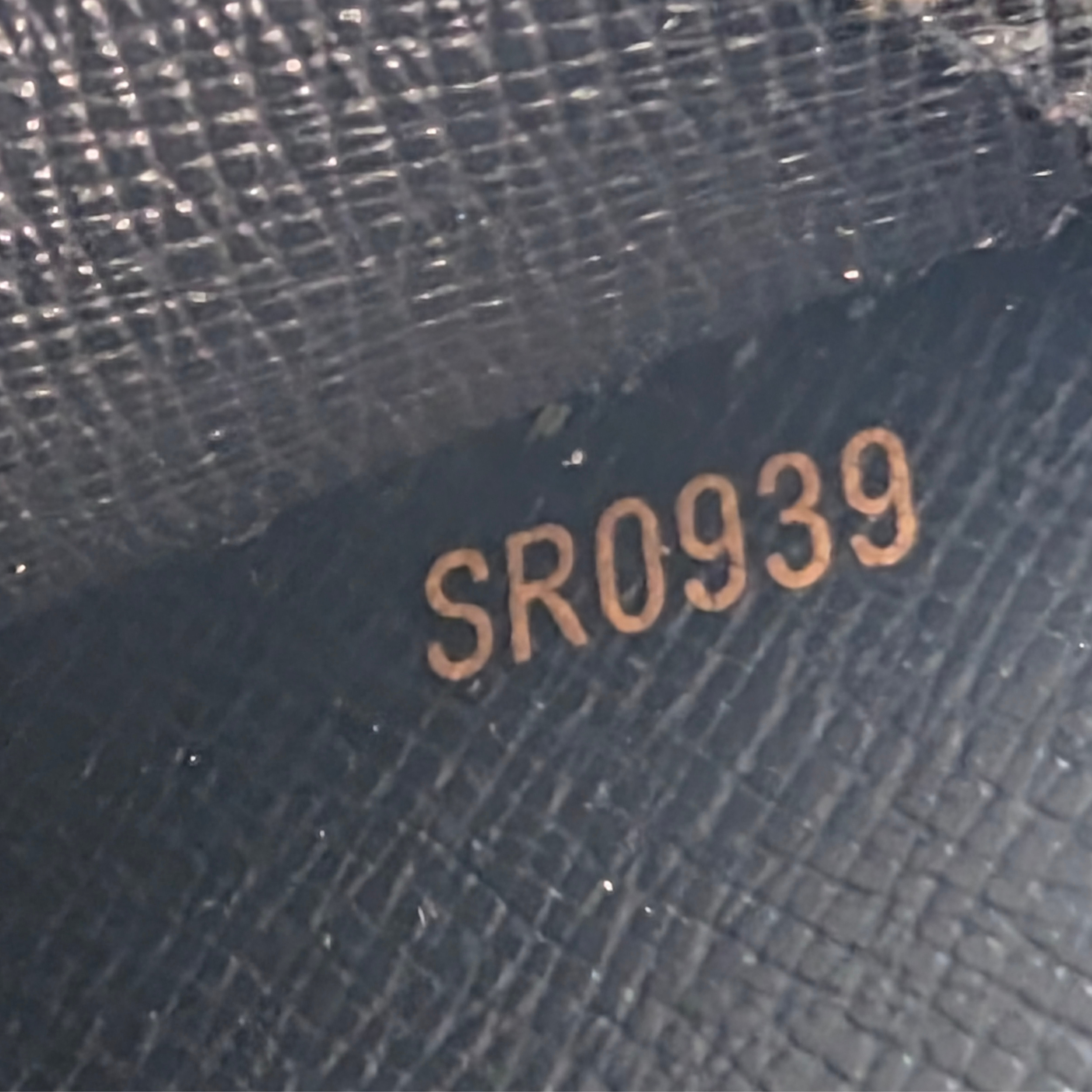 Louis Vuitton Monceau 28 Epi Bag Black