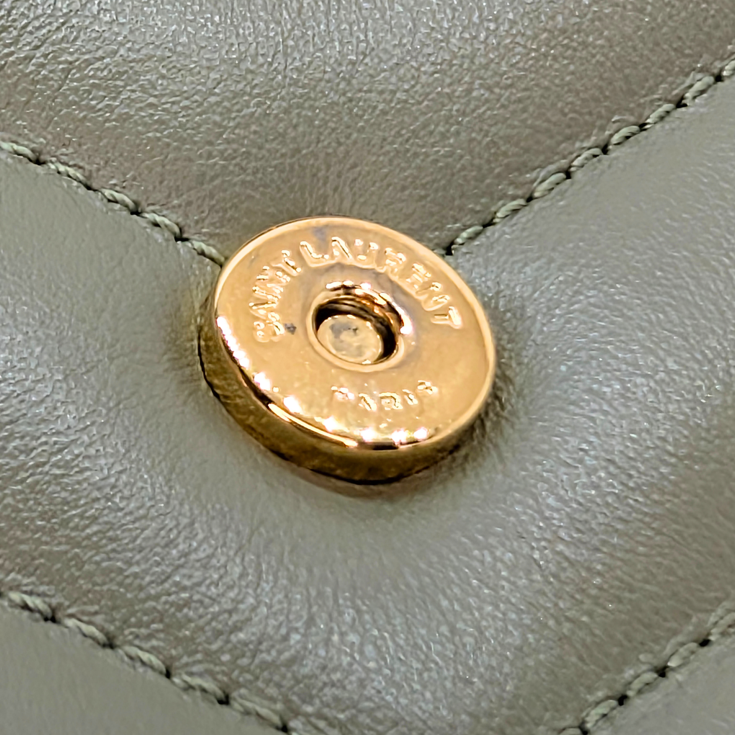 Saint Laurent Toy LouLou Bag Sage Green