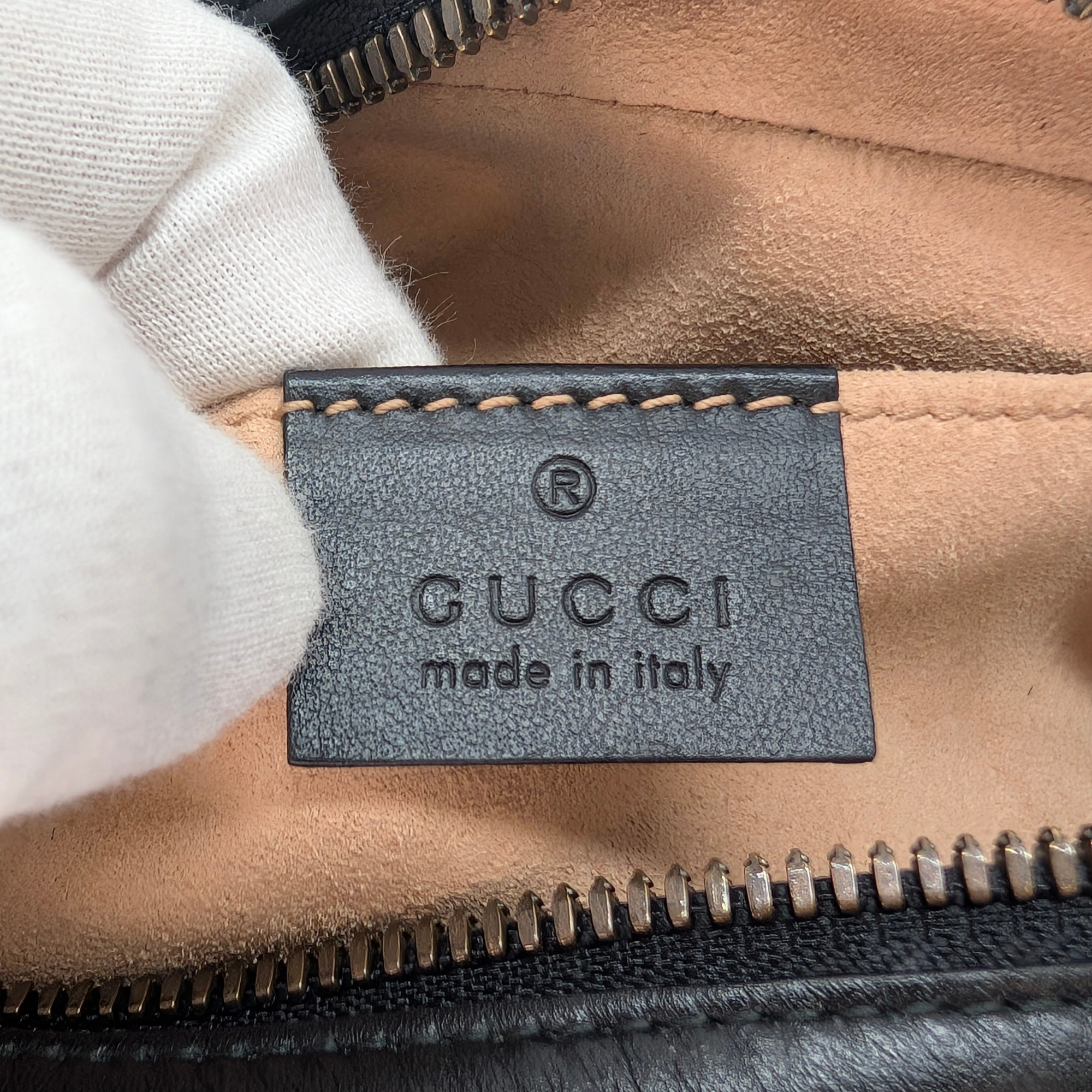Gucci GG Marmont Small Shoulder Bag Black