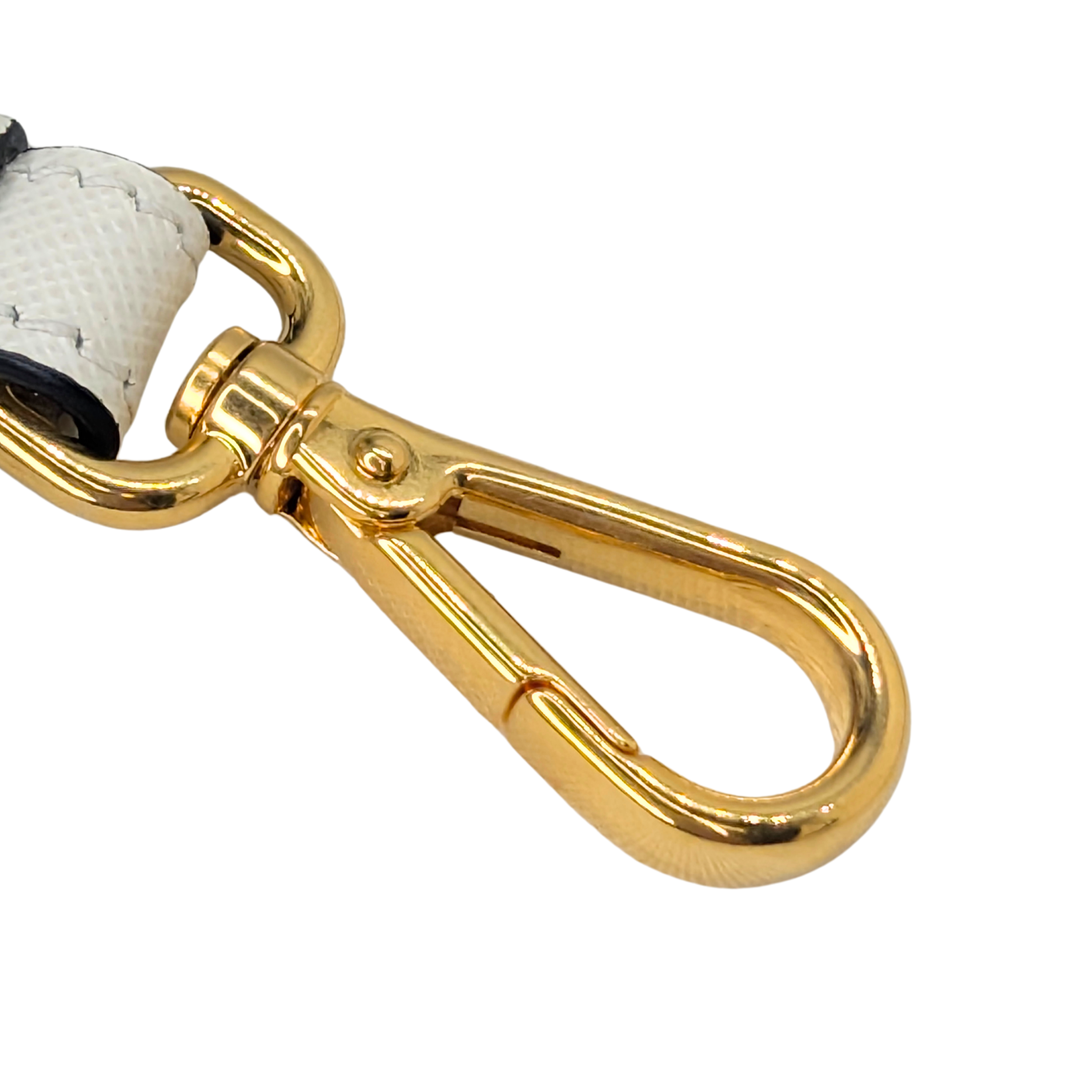 Prada Saffiano City Saffiano Paradigme Bag WHite