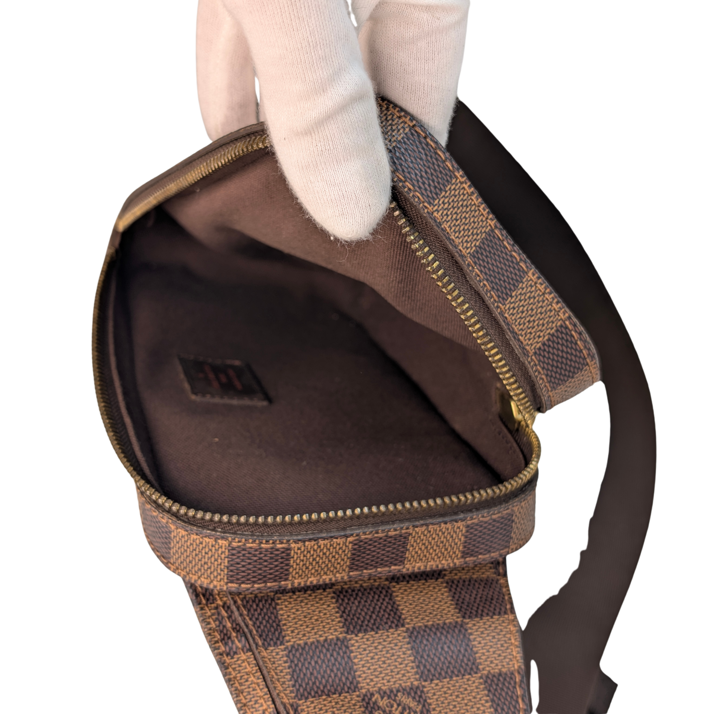 Louis Vuitton Geronimos Damier Ebene Sling Bag