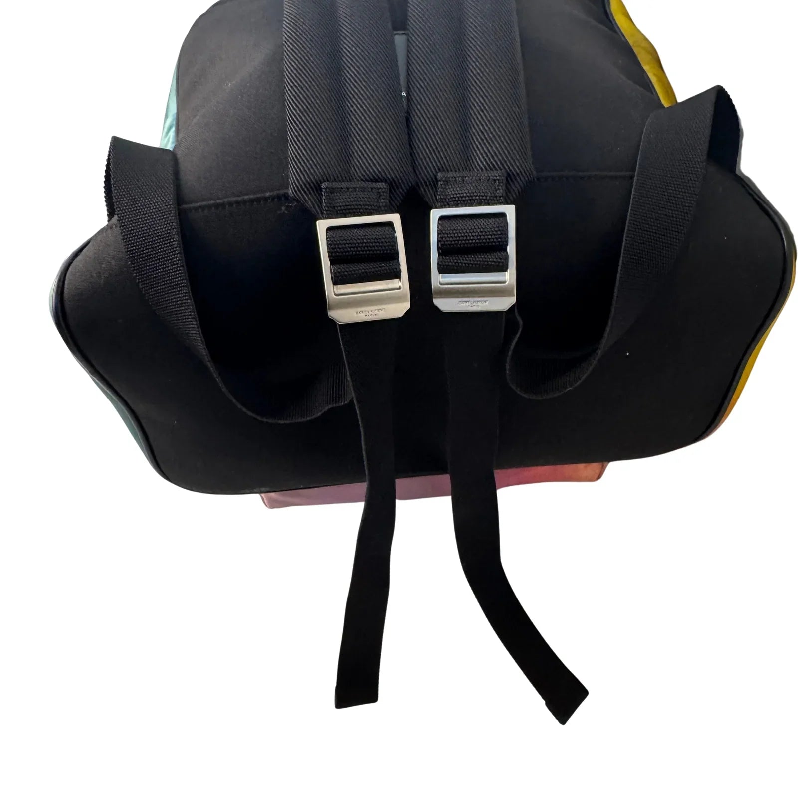 Saint Laurent Multicolor Canvas Backpack Bag - Lost Designer