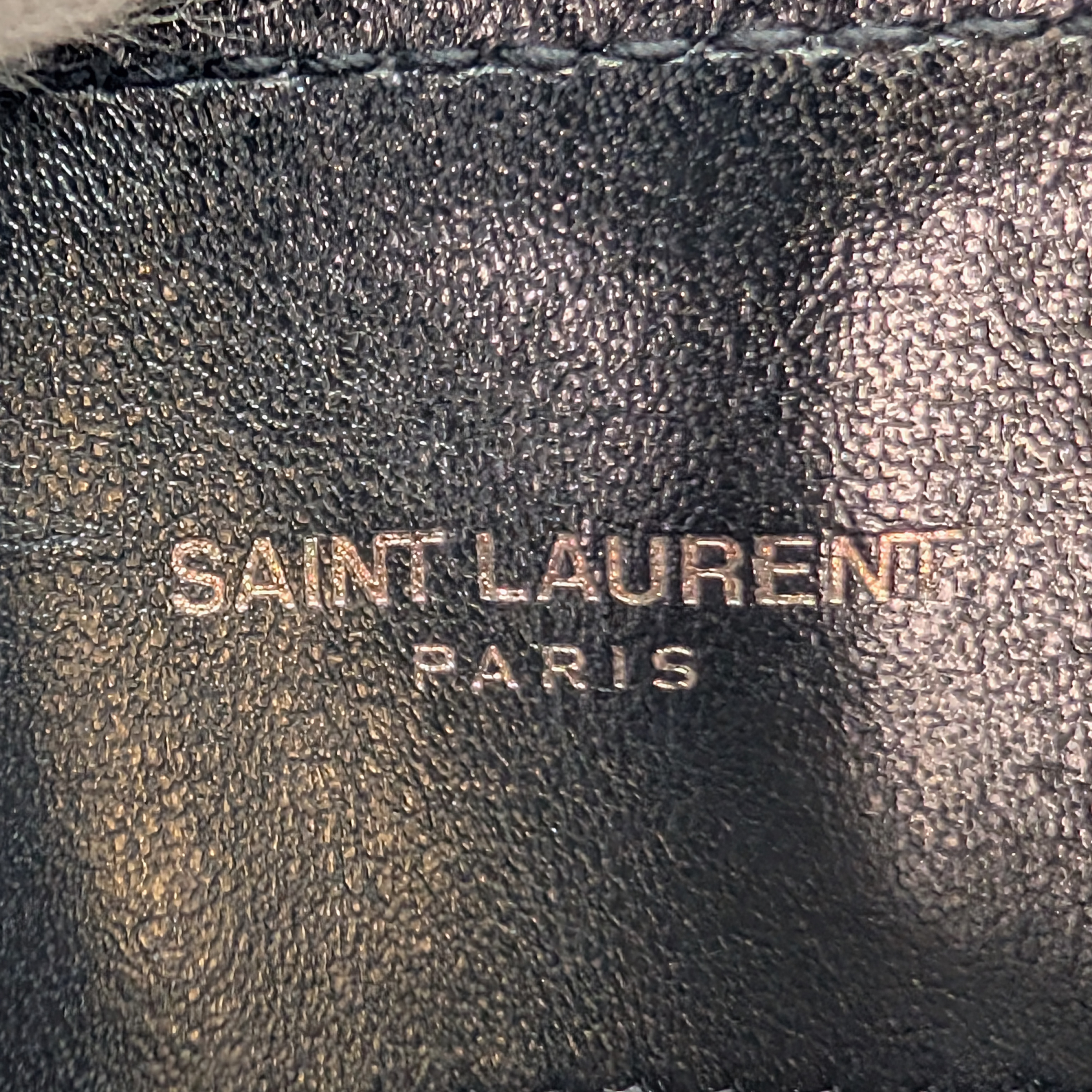 Saint Laurent Loulou Toy Medium Shoulder Bag Black
